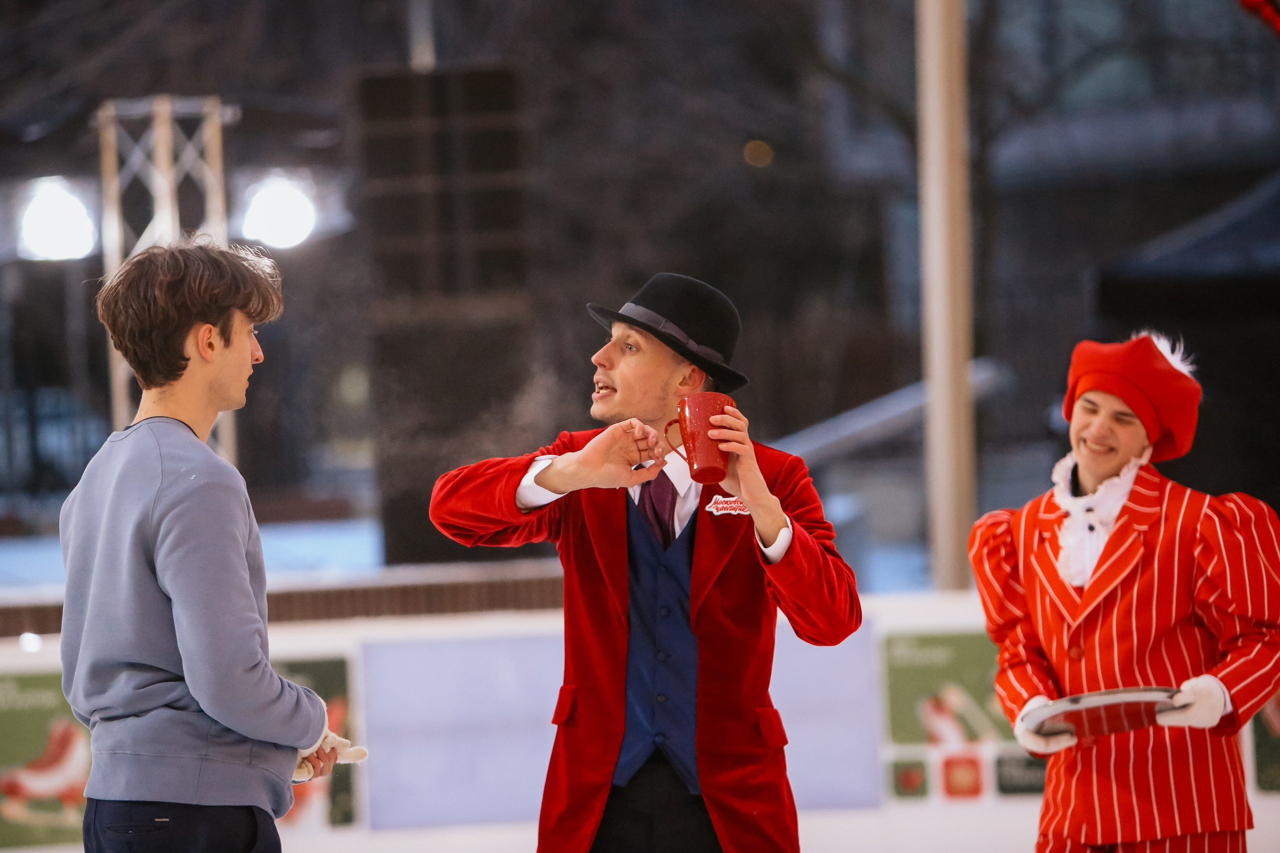 Ледовое шоу Сити каток Московское Чаепитие. Фотограф и видеограф Анна Домашенко