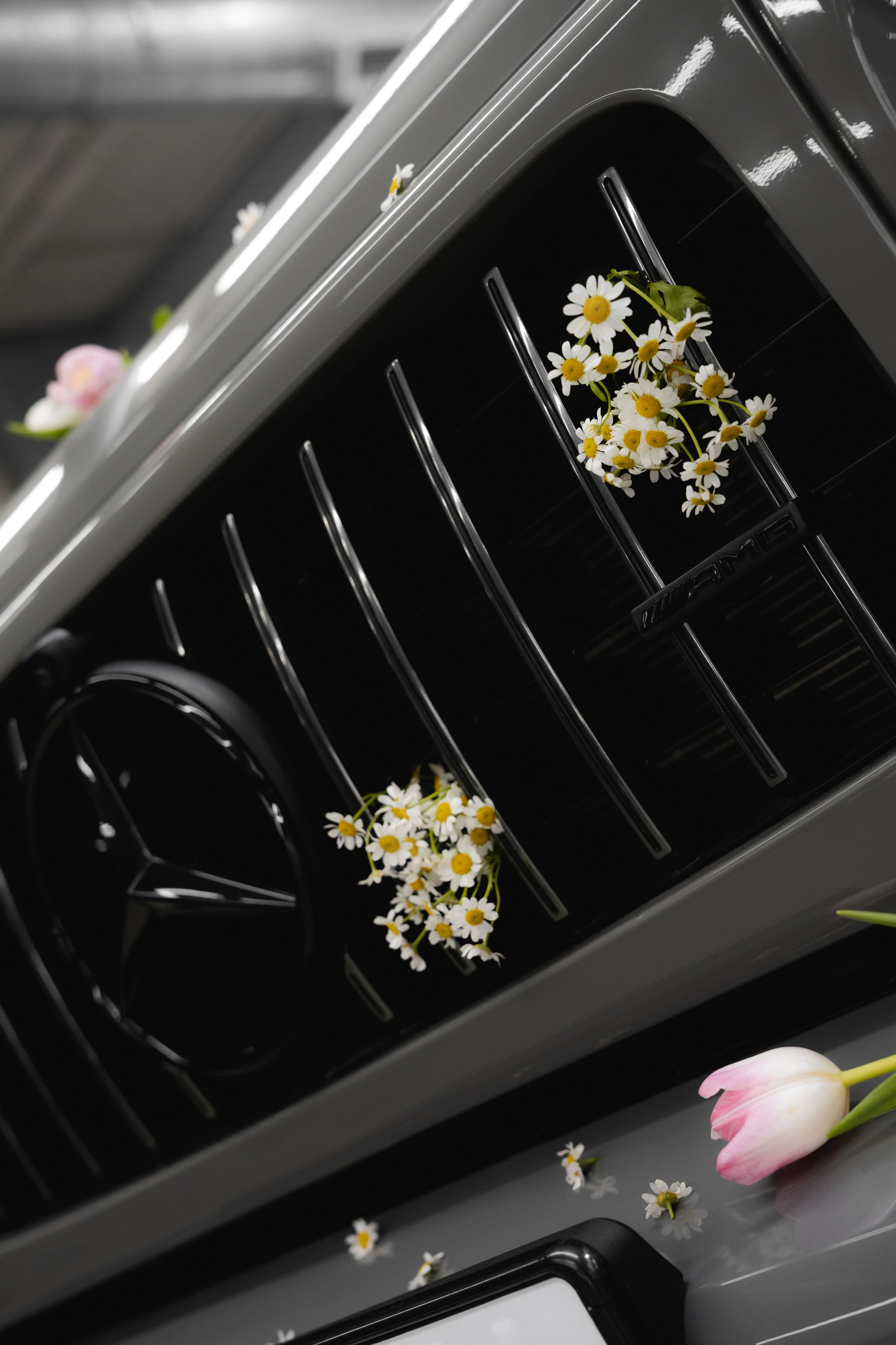 Floral Mercedes G-wagen. Автомобильный фотограф и видеограф в Новосибирске|Александра Косухина