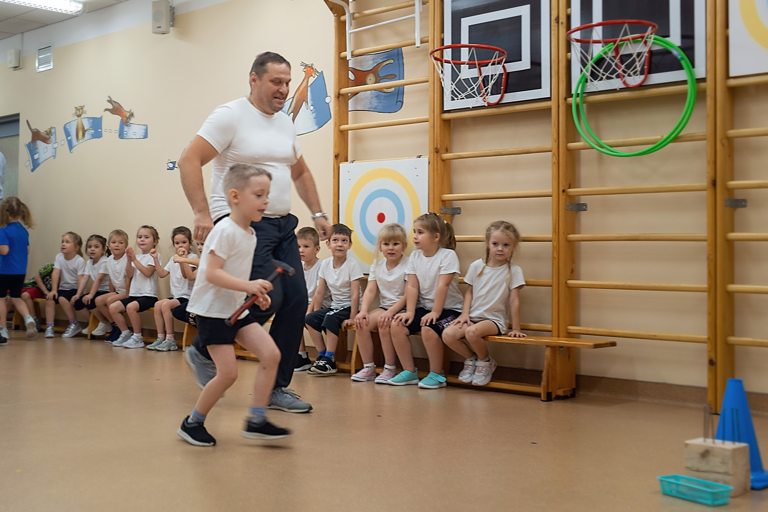 День пап в детском саду_2024. Семейный фотограф в Санкт-Петербурге