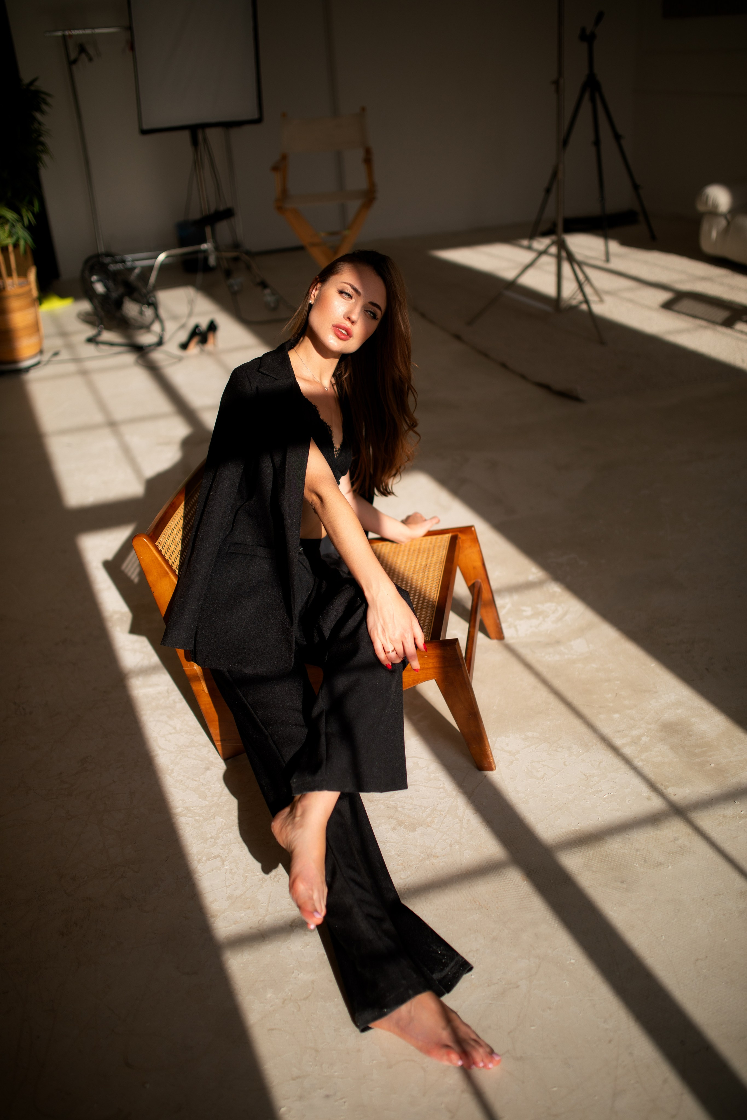Съемка с Анастасией в интерьерной студии в формате для «себя»