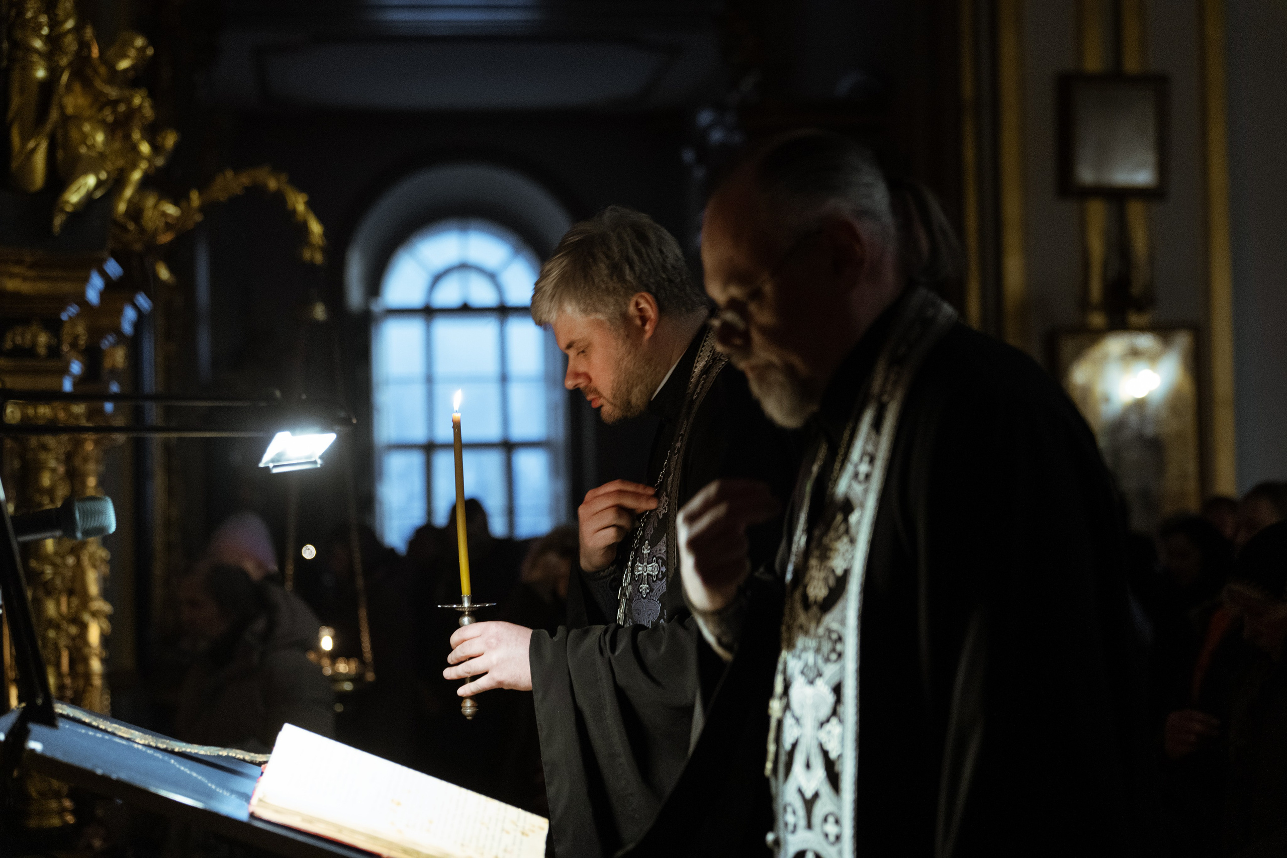 Великое повечерие с чтением Великого покаянного канона преп. Андрея Критского. НИКОЛО-БОГОЯВЛЕНСКИЙ МОРСКОЙ СОБОР