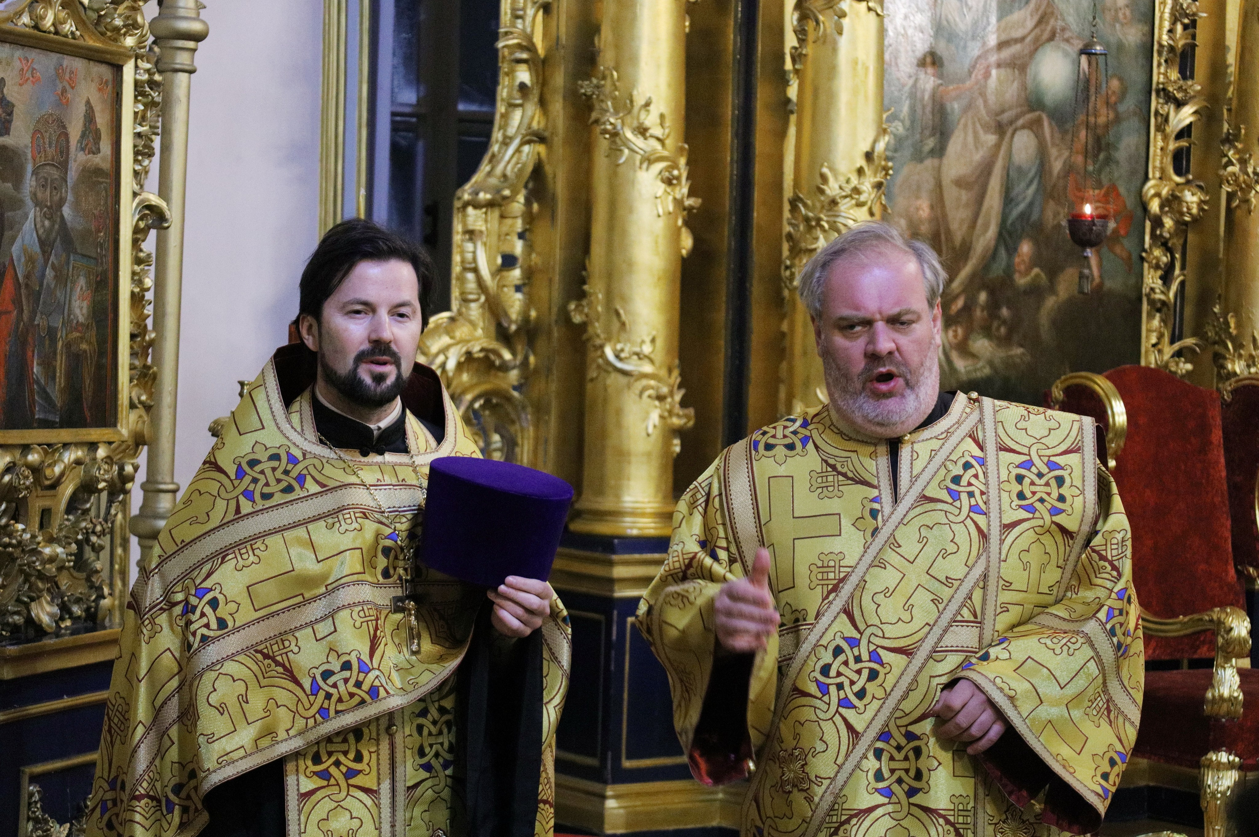 СЛУЖЕНИЕ В КАНУН ДНЯ ПАМЯТИ СВЯТИТЕЛЯ НИКОЛАЯ ЧУДОТВОРЦА. НИКОЛО-БОГОЯВЛЕНСКИЙ МОРСКОЙ СОБОР