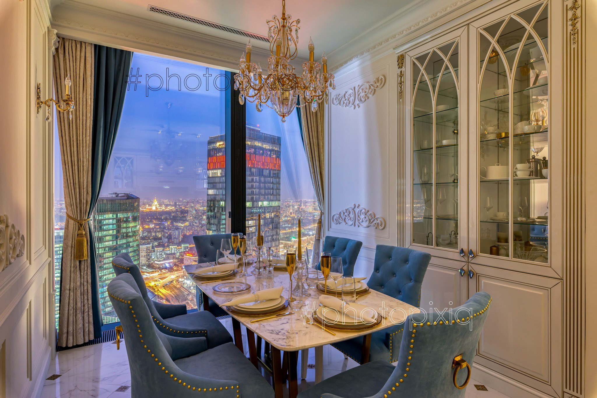 Интерьерная съёмка апартаментов в Neva Towers. Интерьерная съёмка и виртуальные туры — Интерьерный фотограф Кузнецов Сергей (photopixiq)