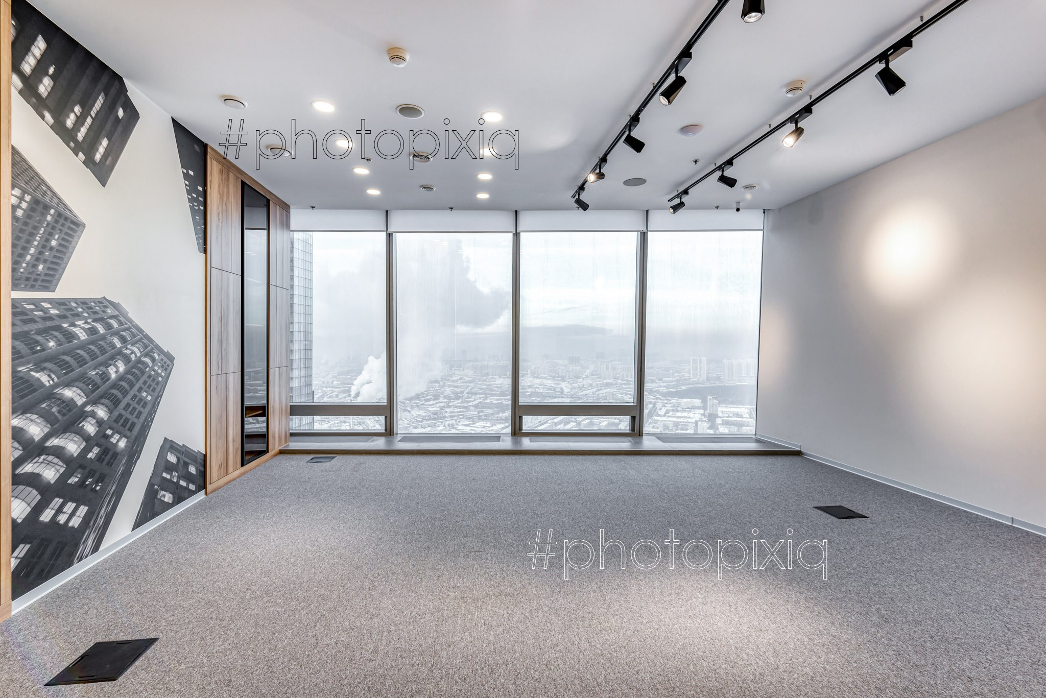 Фотосъёмка офиса в Москва Сити Федерация Восток — Интерьерный фотограф Кузнецов Сергей. Хештег в поиске: #photopixiq