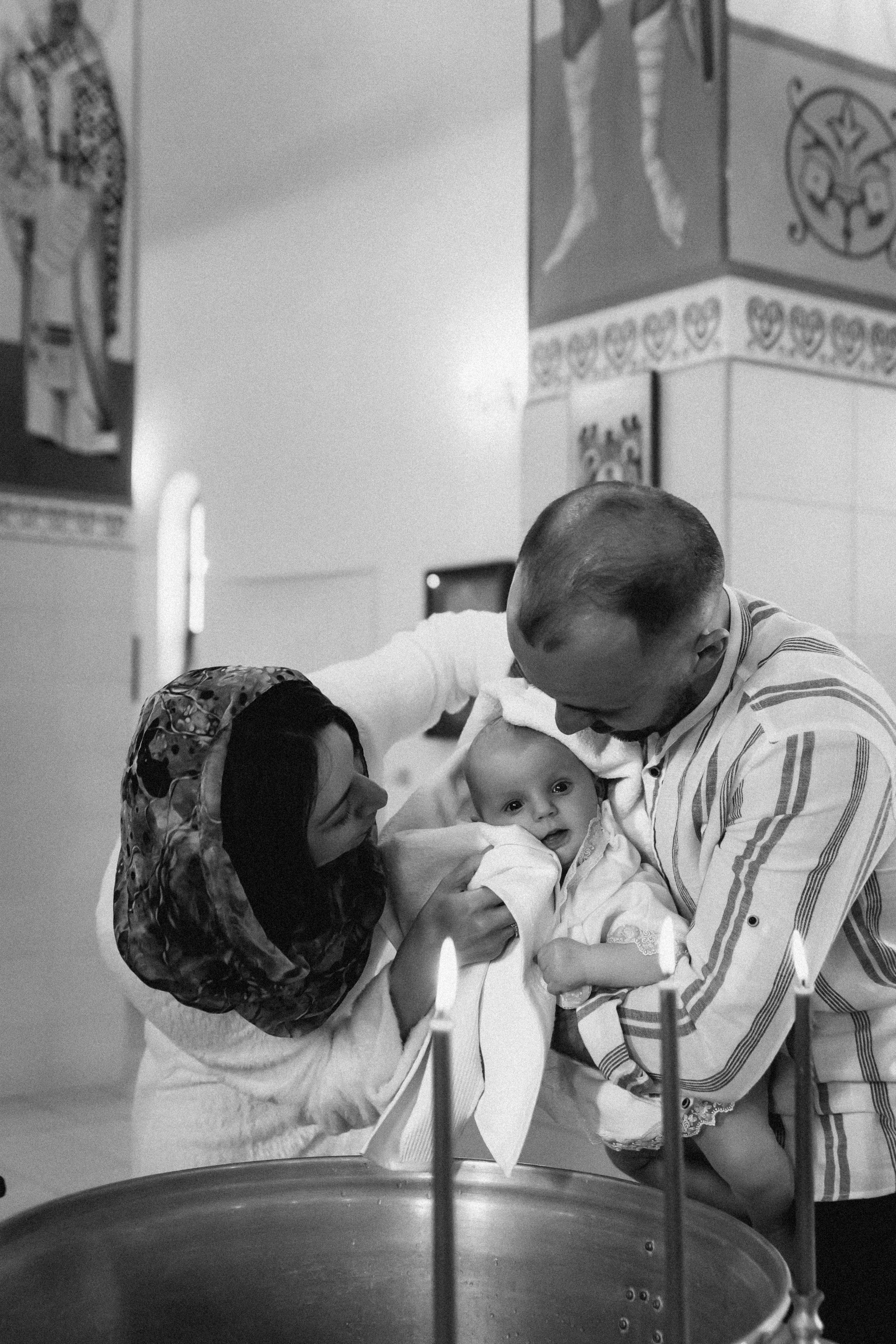 Крещение Виталины. Семейный фотограф Минск Усова Ольга