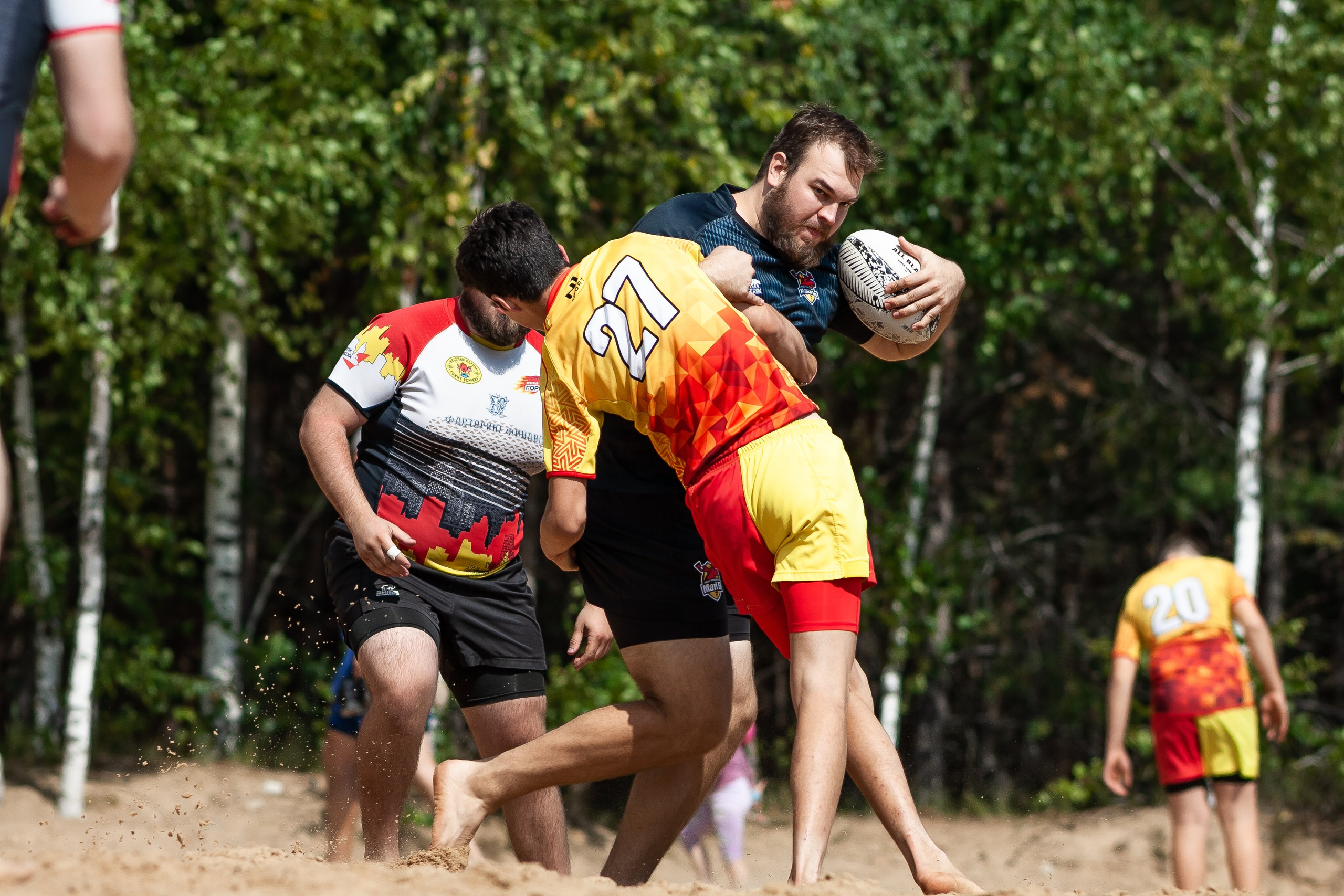 «Кубок «Молота» по пляжному Регби. Фотография