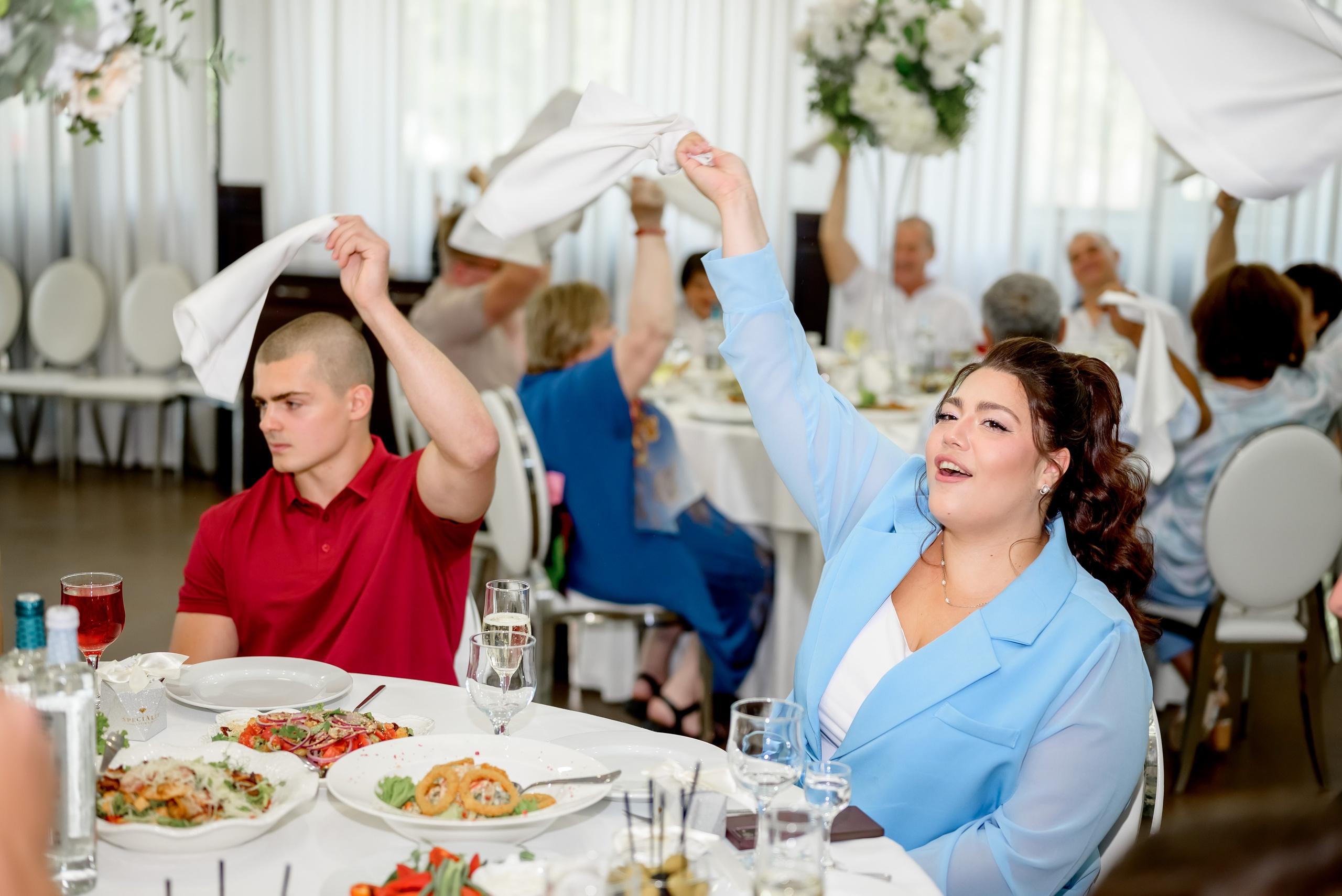 Банкетная часть. Юлия Басня семейный и свадебный фотограф в Донецке