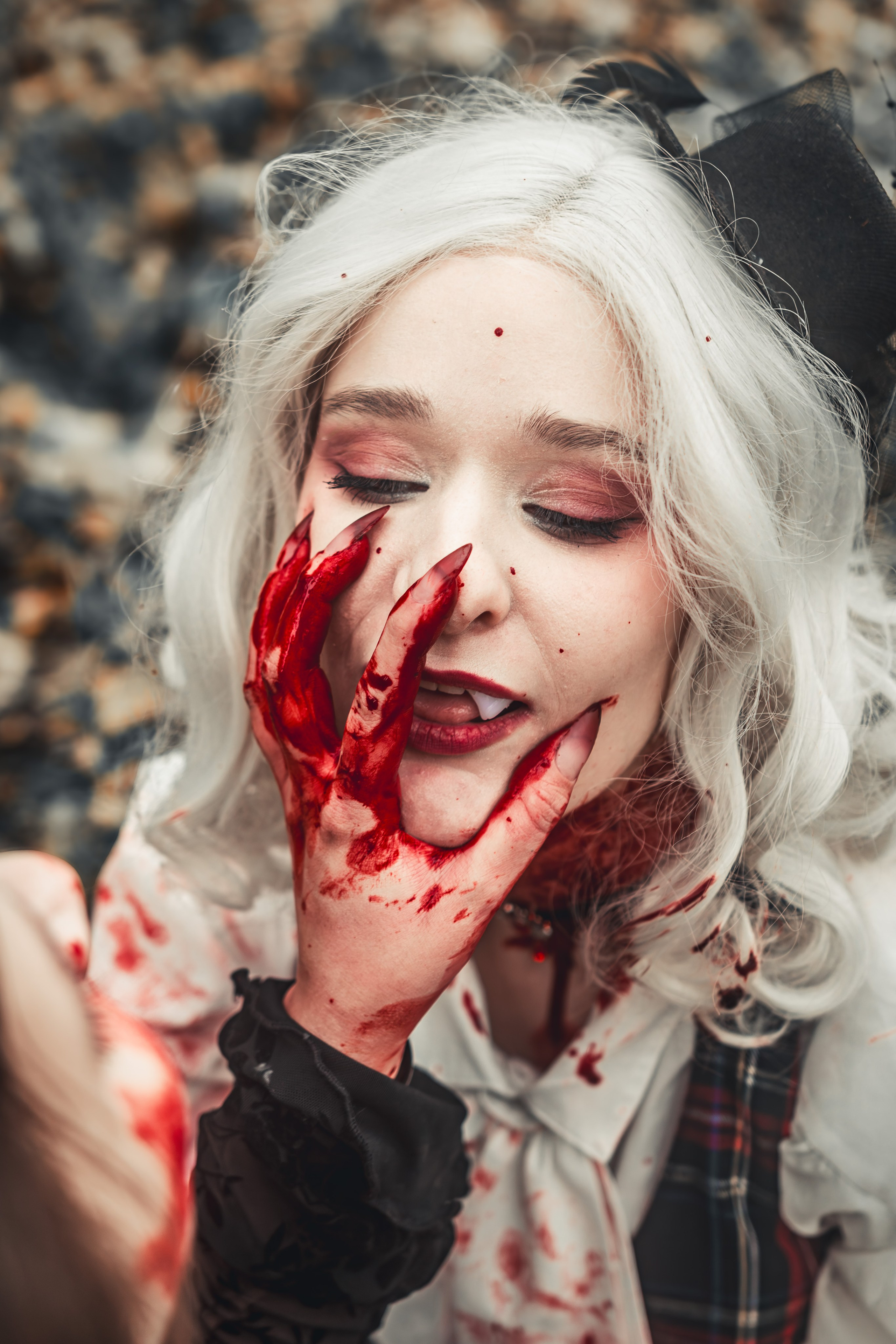 Фотосессия Вампиры в лесу