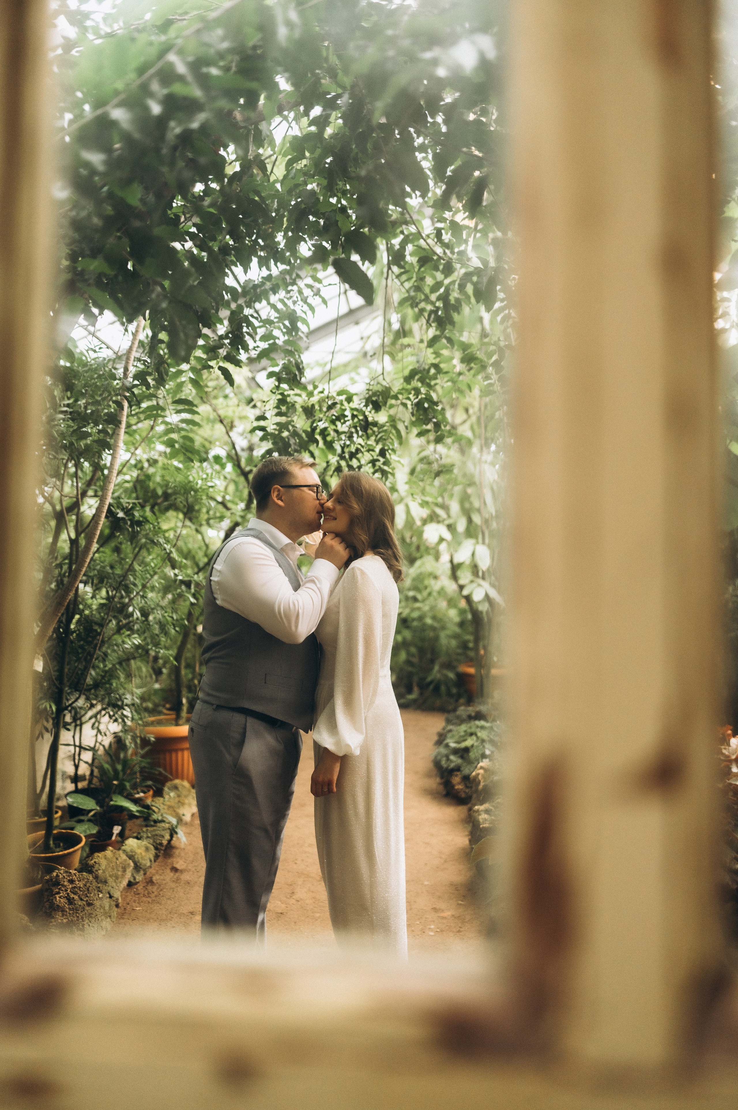 Загс+Оранжерея (камерная свадьба). Фотограф ПИТЕР СПБ Надежда Баранова