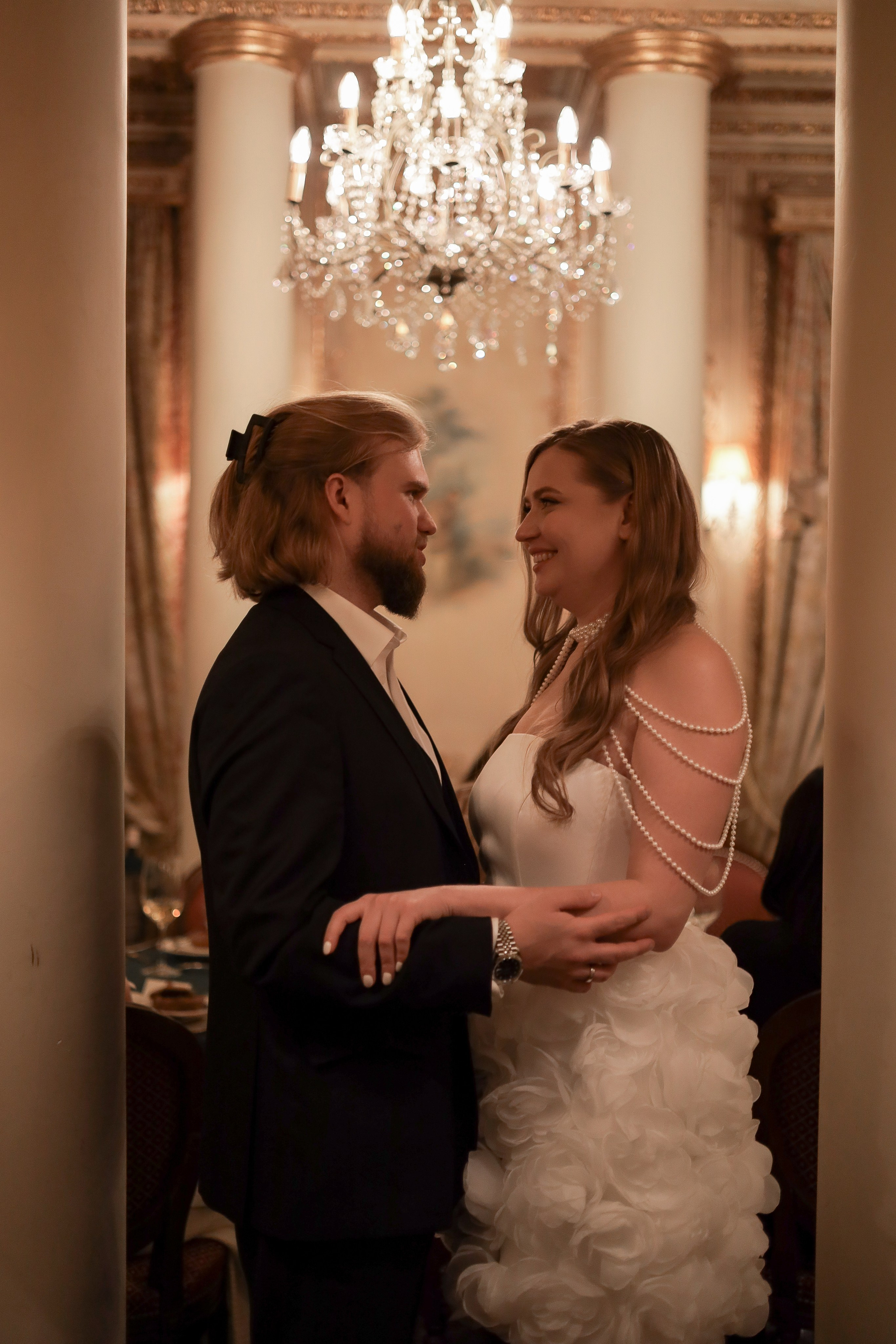 Максим и Анна | Кафе Пушкин. Свадебный фотограф Москва