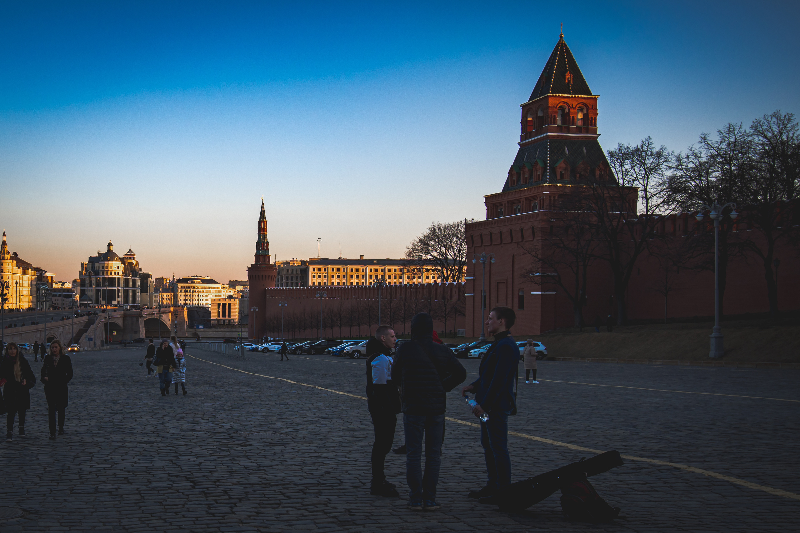 Музыканты на Красной площади
