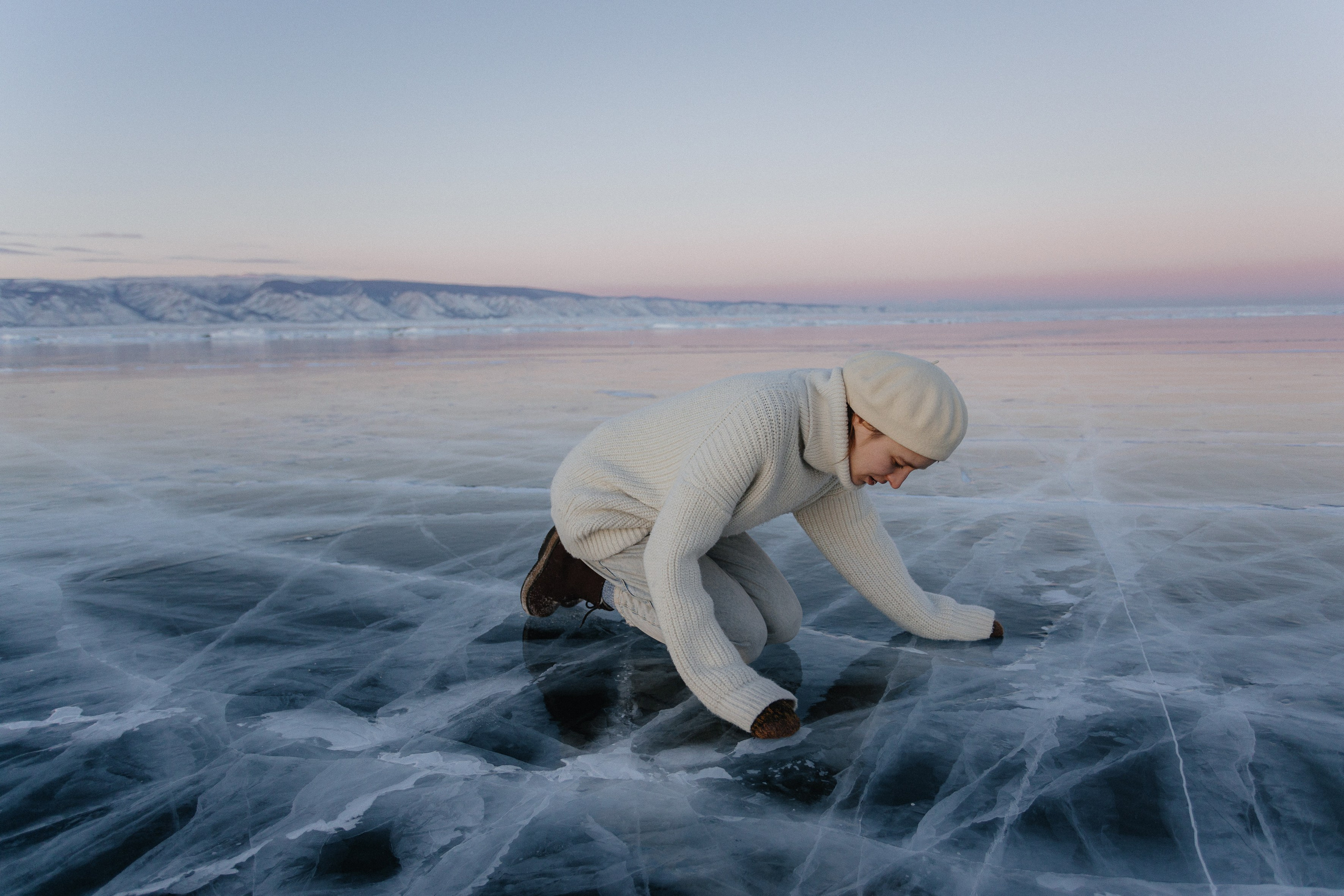 Лёд Байкала. Фотограф Ольхон/ Индия, Регина