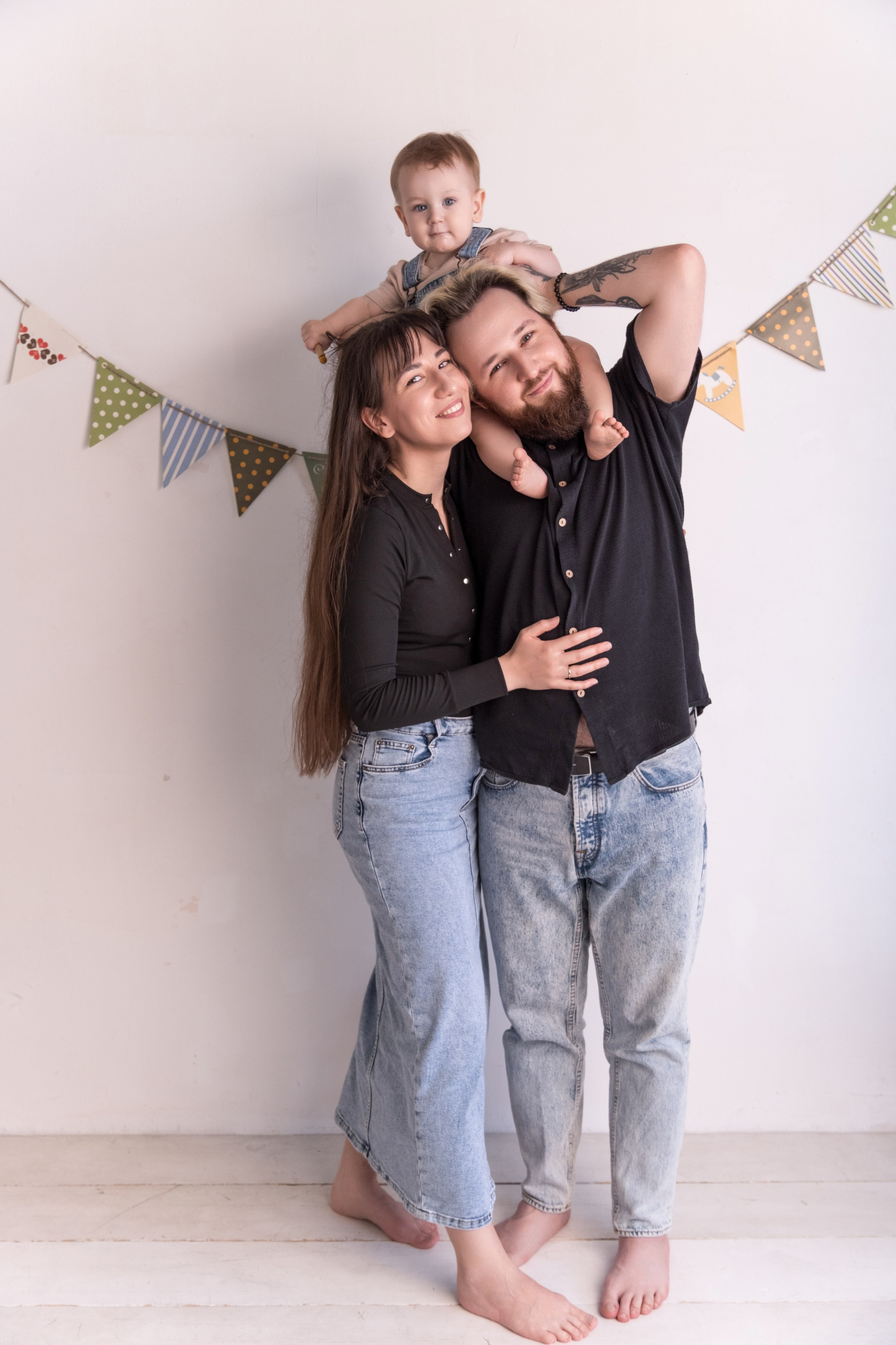 Годики. Семейный детский ньюборн фотограф в Москве Марта Петрова