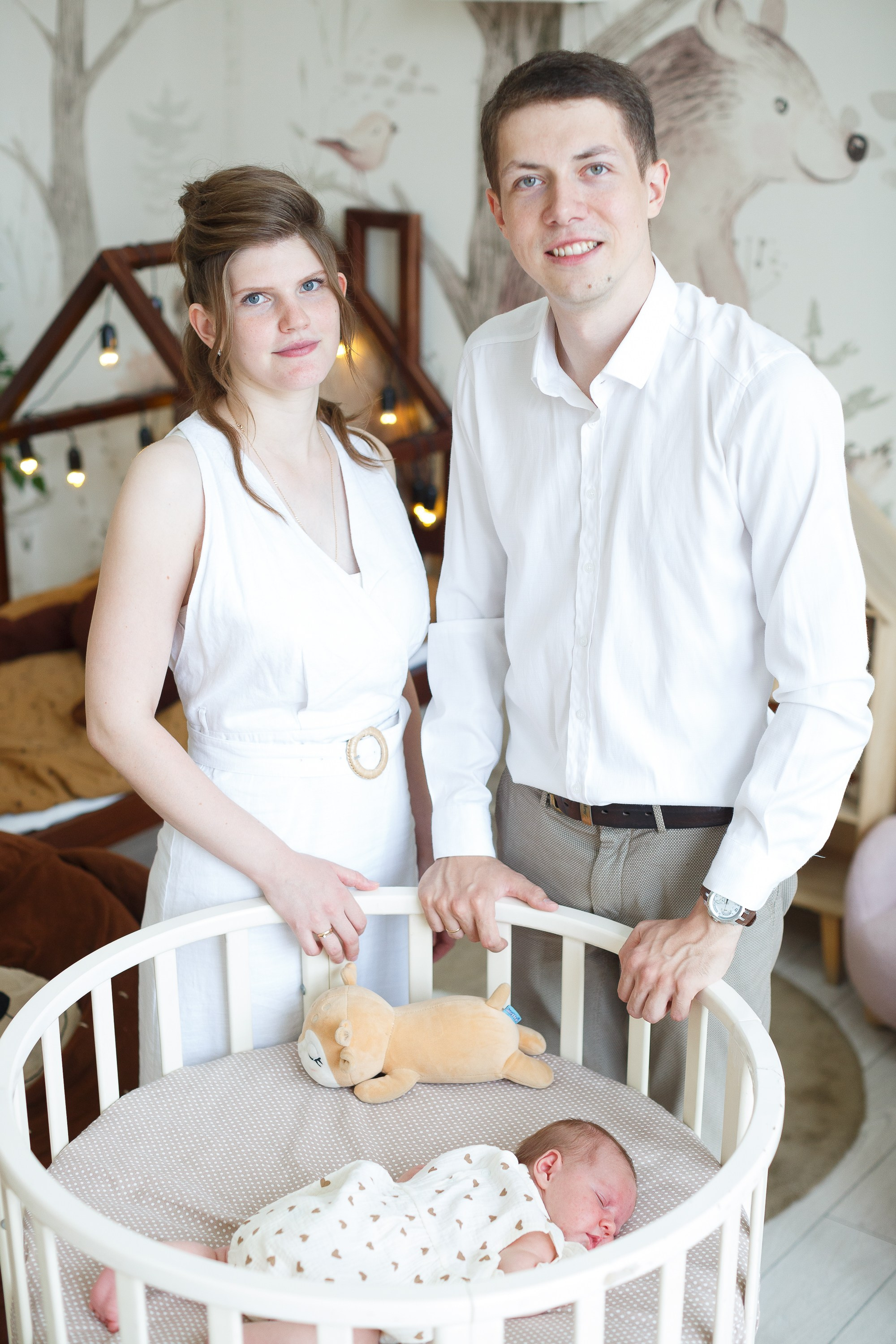 Фотосессия для семьи в студии