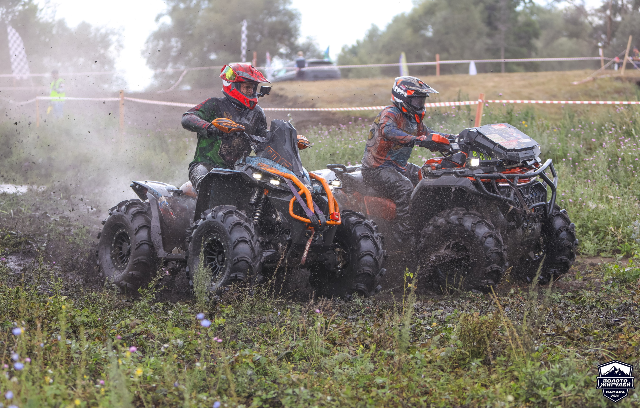 Кубок России по гонкам с водными препятствиями на квадроциклах «Золото Жигулей 2025». Спортивный фотограф в Самаре