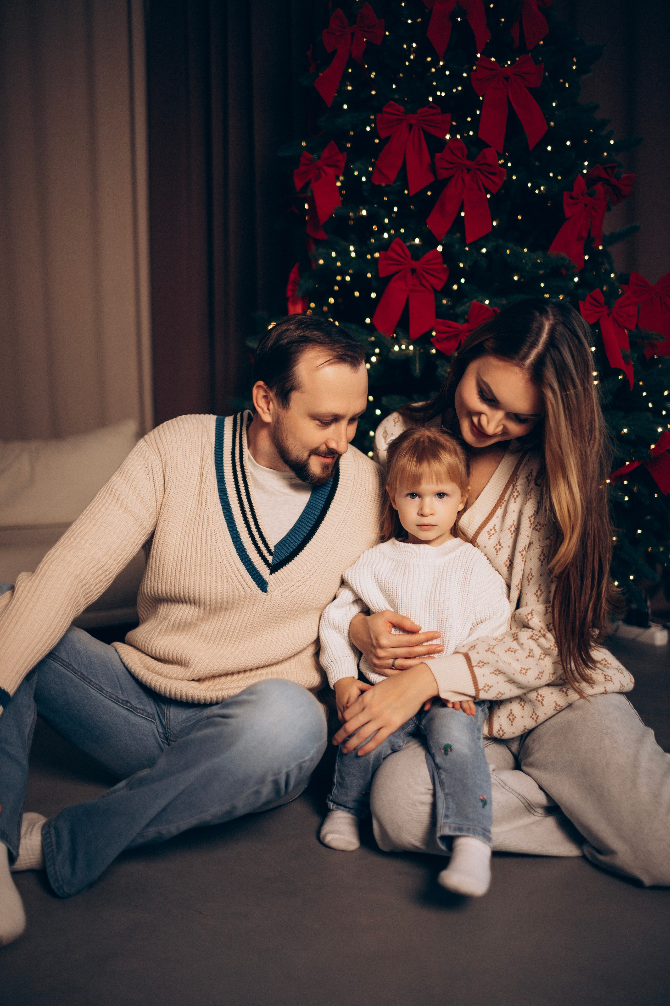 Новогодняя история. Семейная съемка — это красивый способ признаться своей семье в любви
