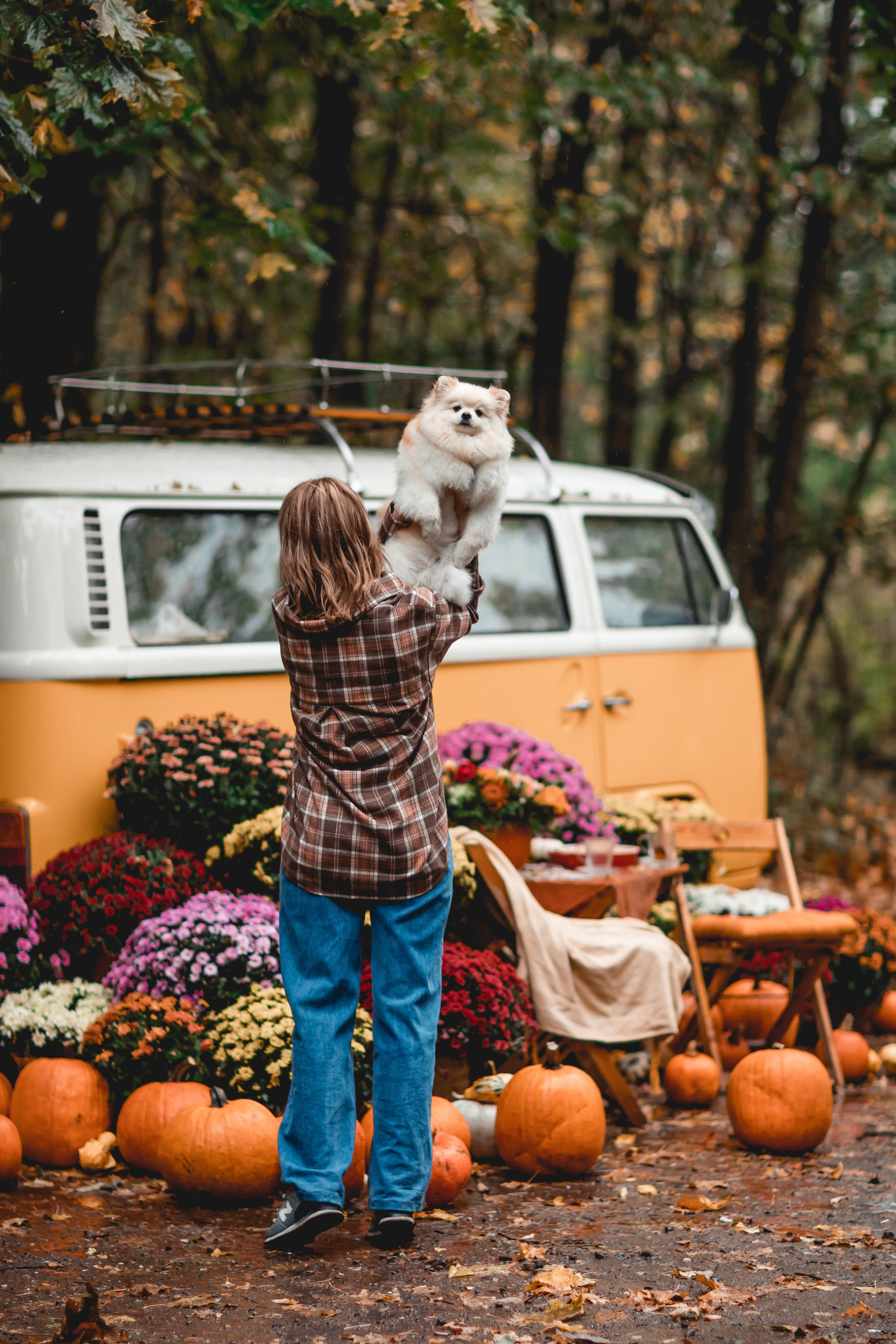 Ксения и Юки. Семейный фотограф анималист Мария Крючкова