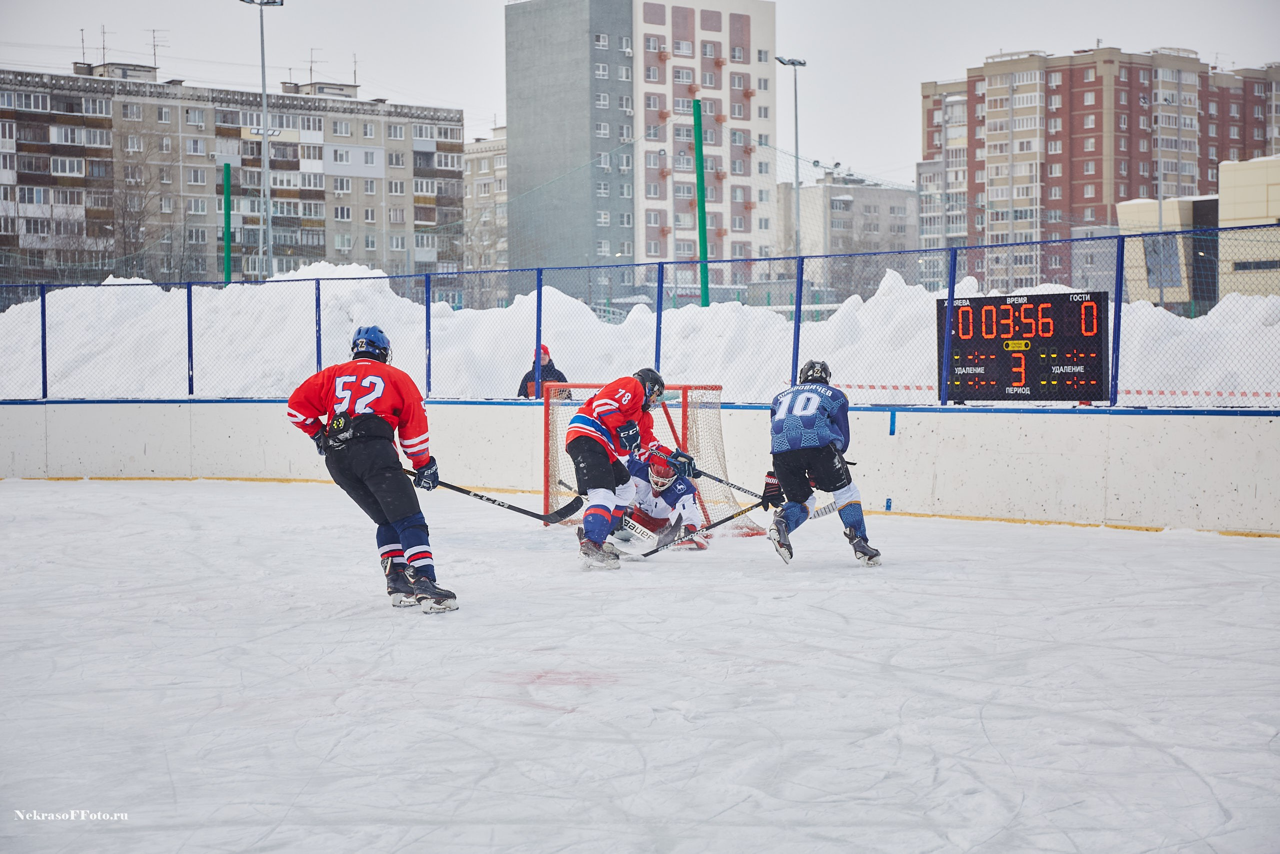 Турнир по хоккею «Русская классика» в рамках Офицерской хоккейной лиги. Спортивный фотограф Некрасов Денис