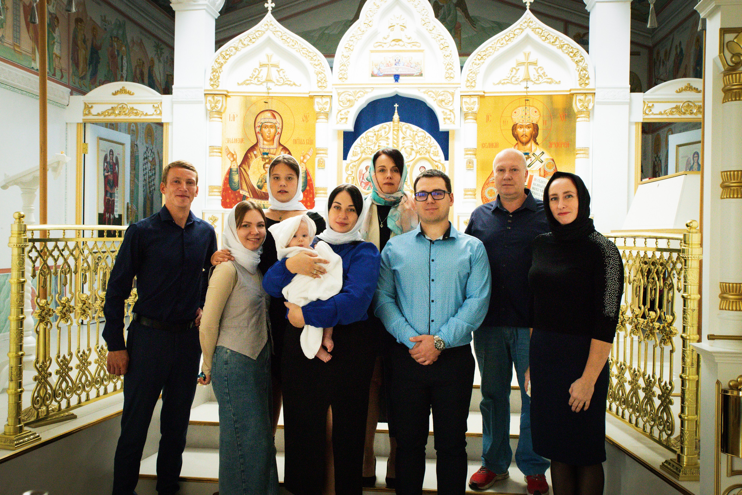 Таинство Крещения. Фотограф СПб