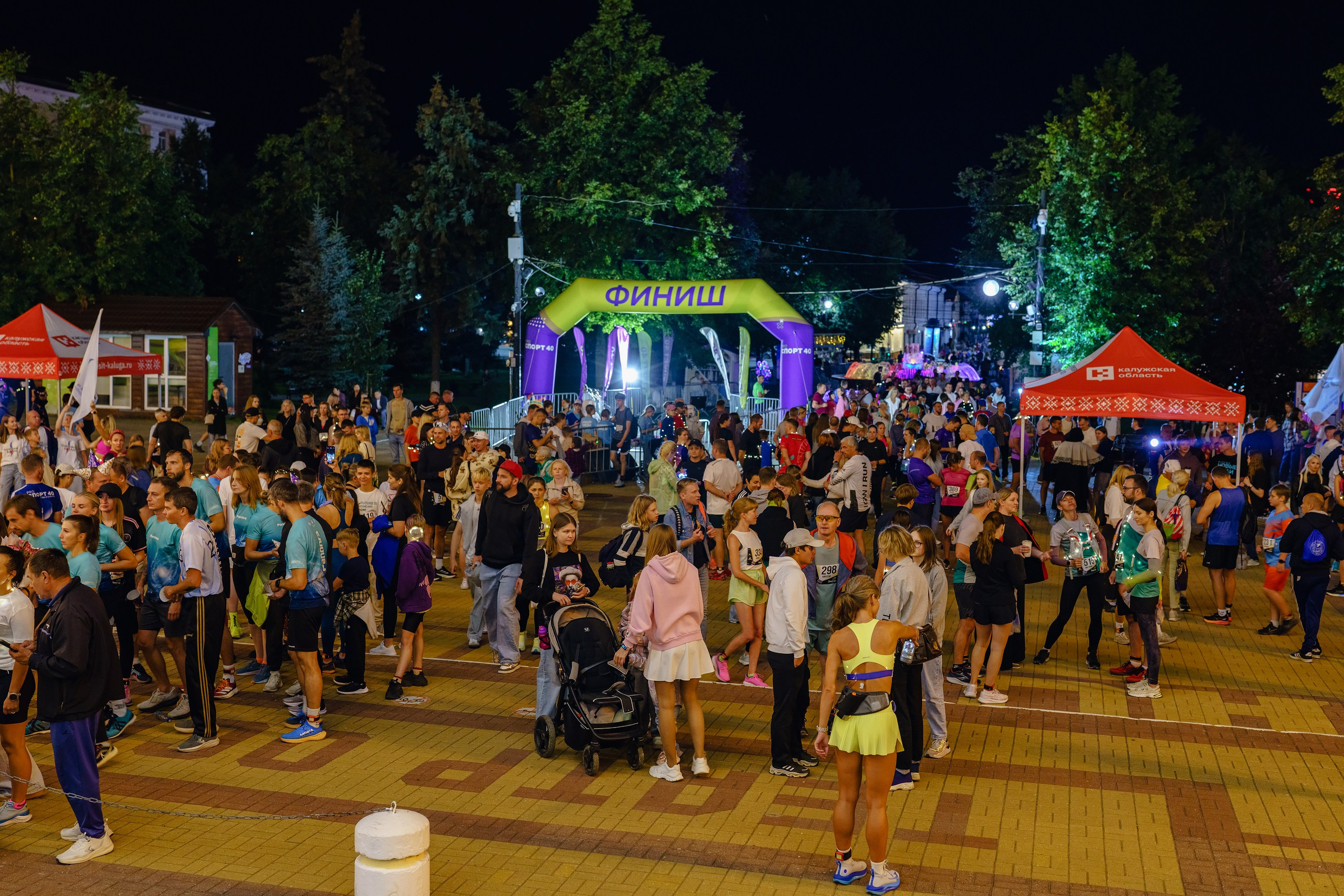 Фотографии Забег «Калуга ночь» 2025. Фотограф спортивные события, недвижимость, турбизнес