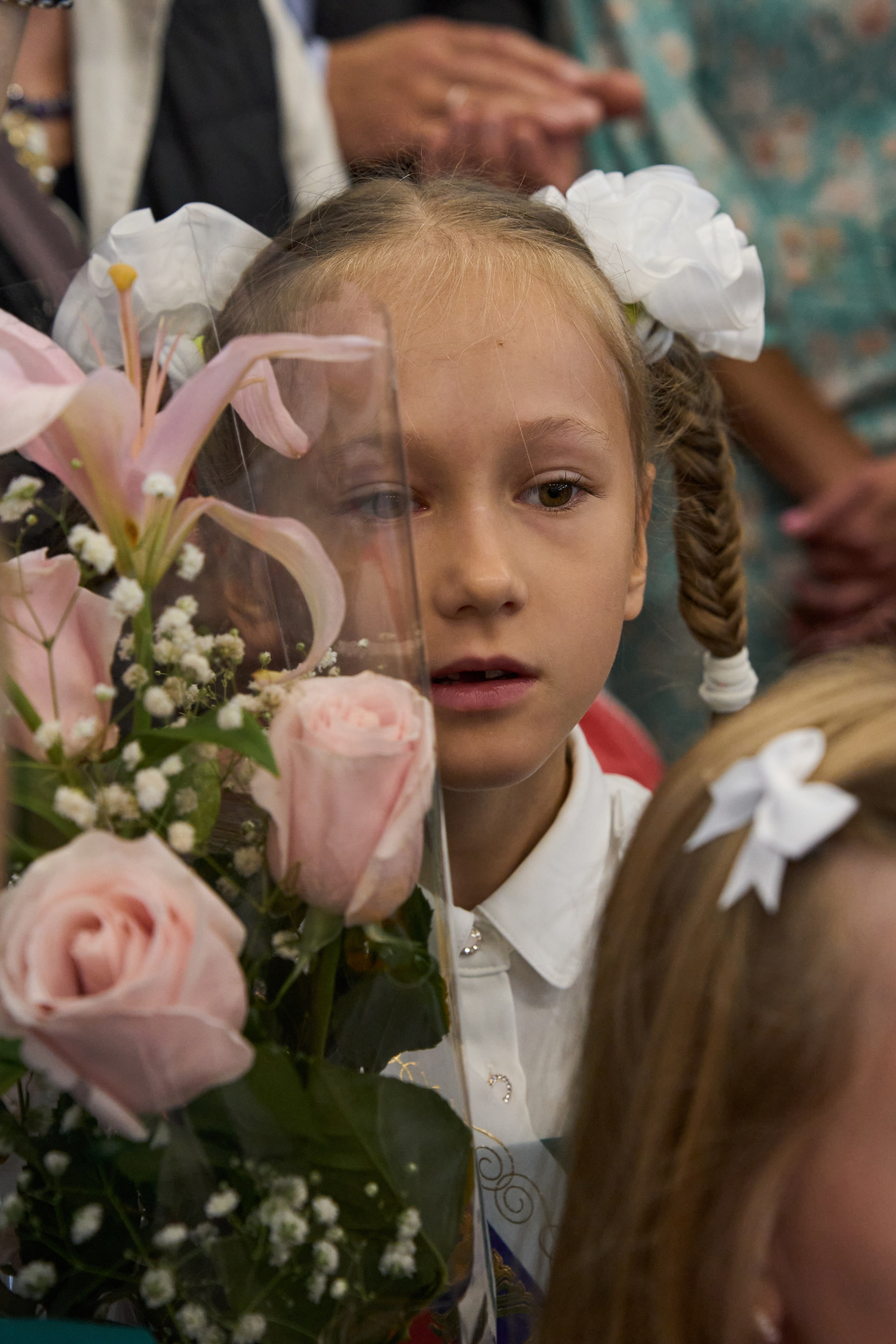 Школьная линейка. 1«Б». Фотограф в Санкт-Петербурге Настя Атом