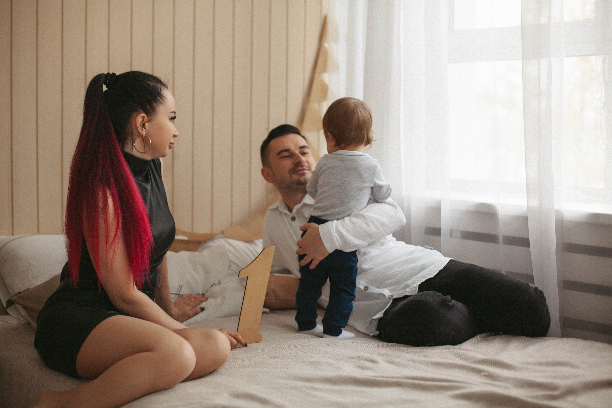 Ваня и родители. Семейный фотограф Гульцовская Екатерина