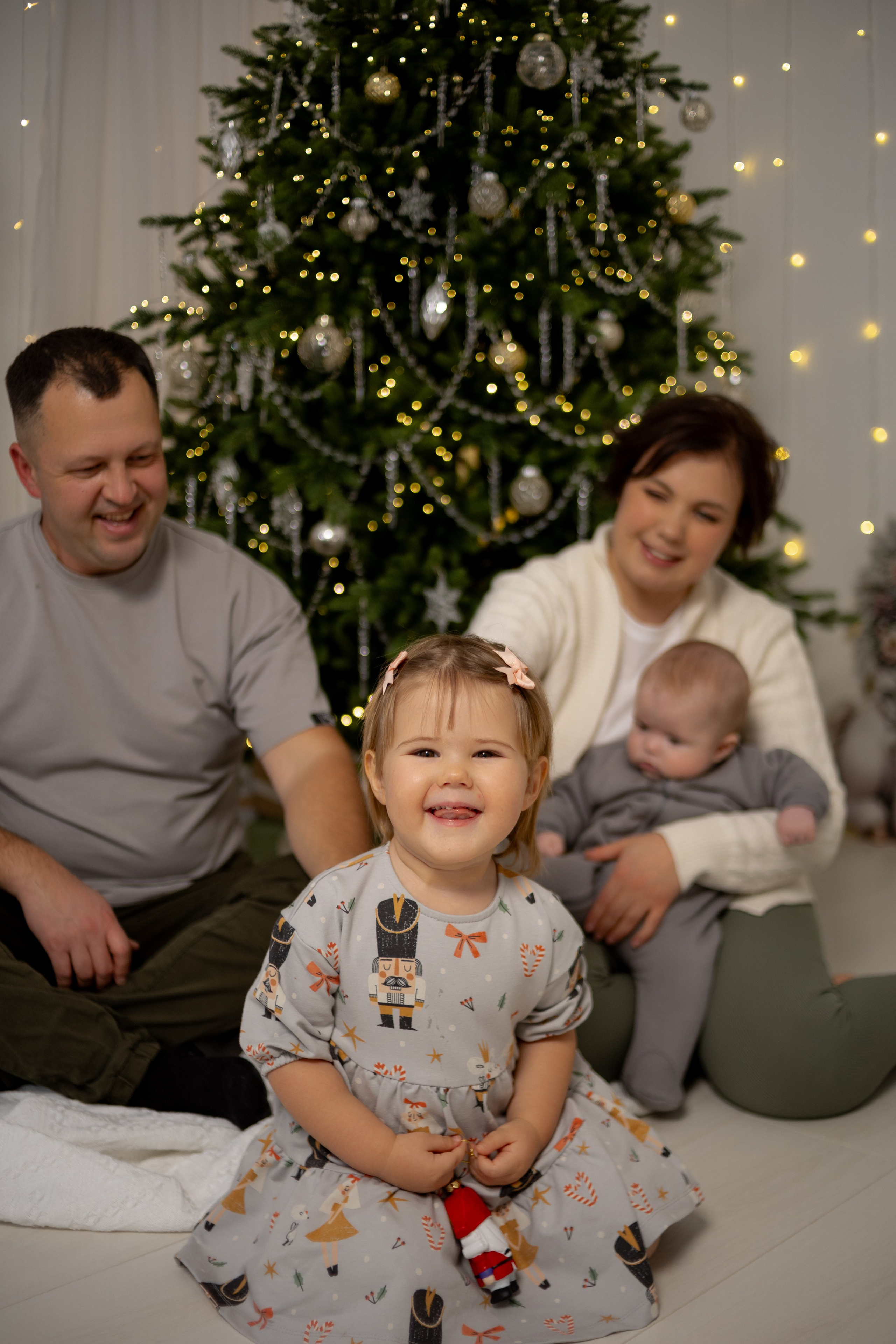 Мария с семьей. Семейный фотограф Гульцовская Екатерина