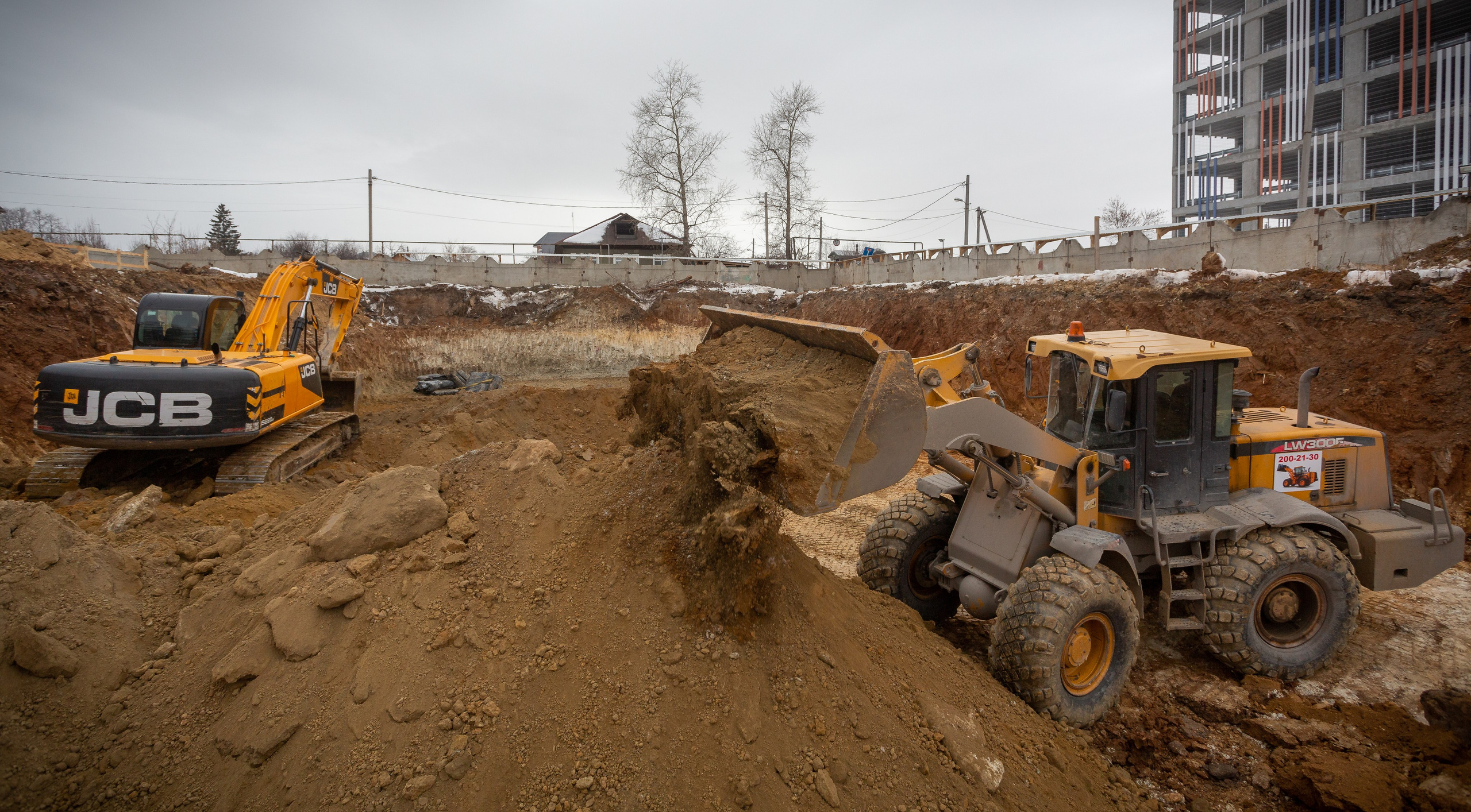 Строительство. Фотограф Алексей Зарецкий