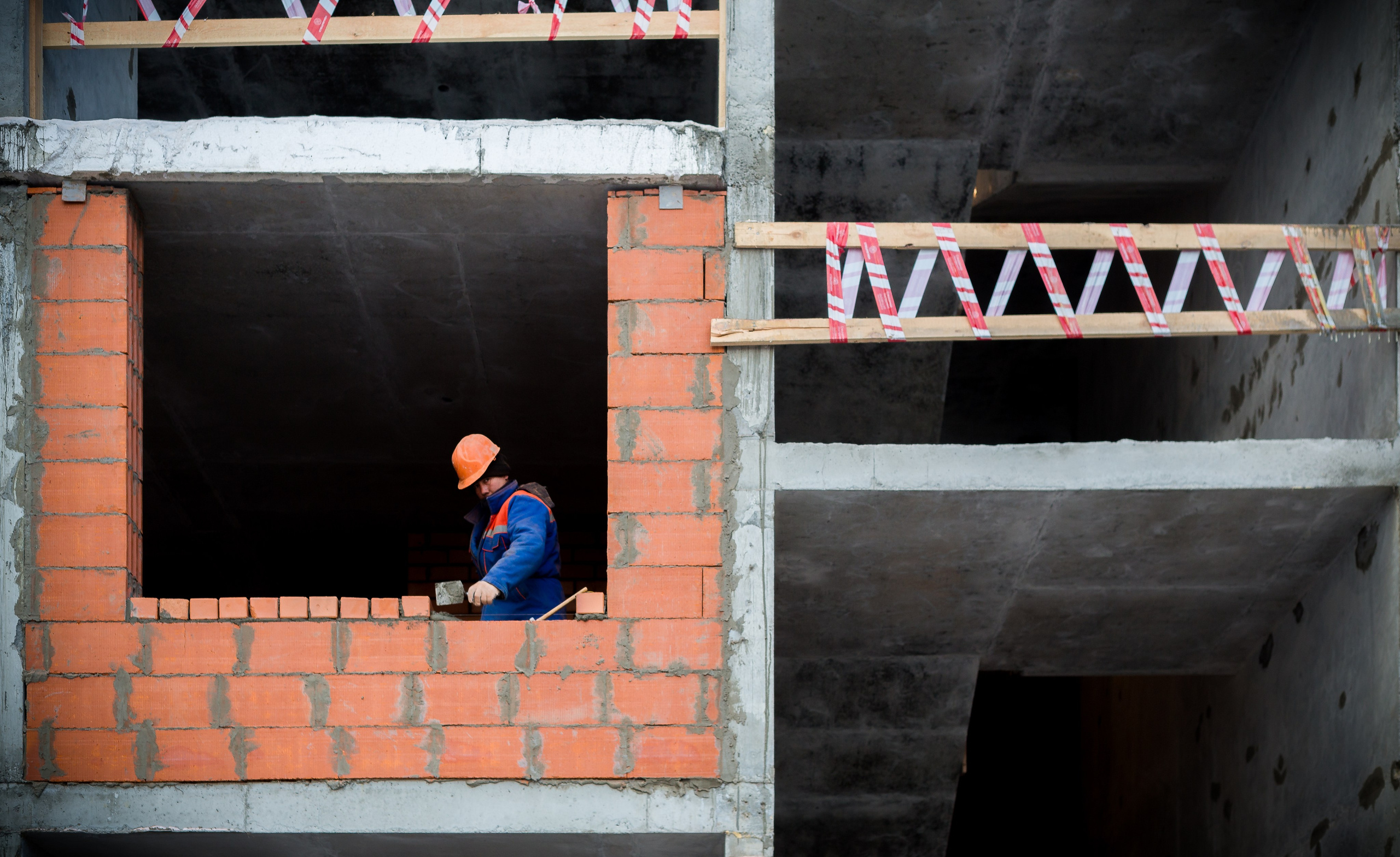 Строительство. Фотограф Алексей Зарецкий
