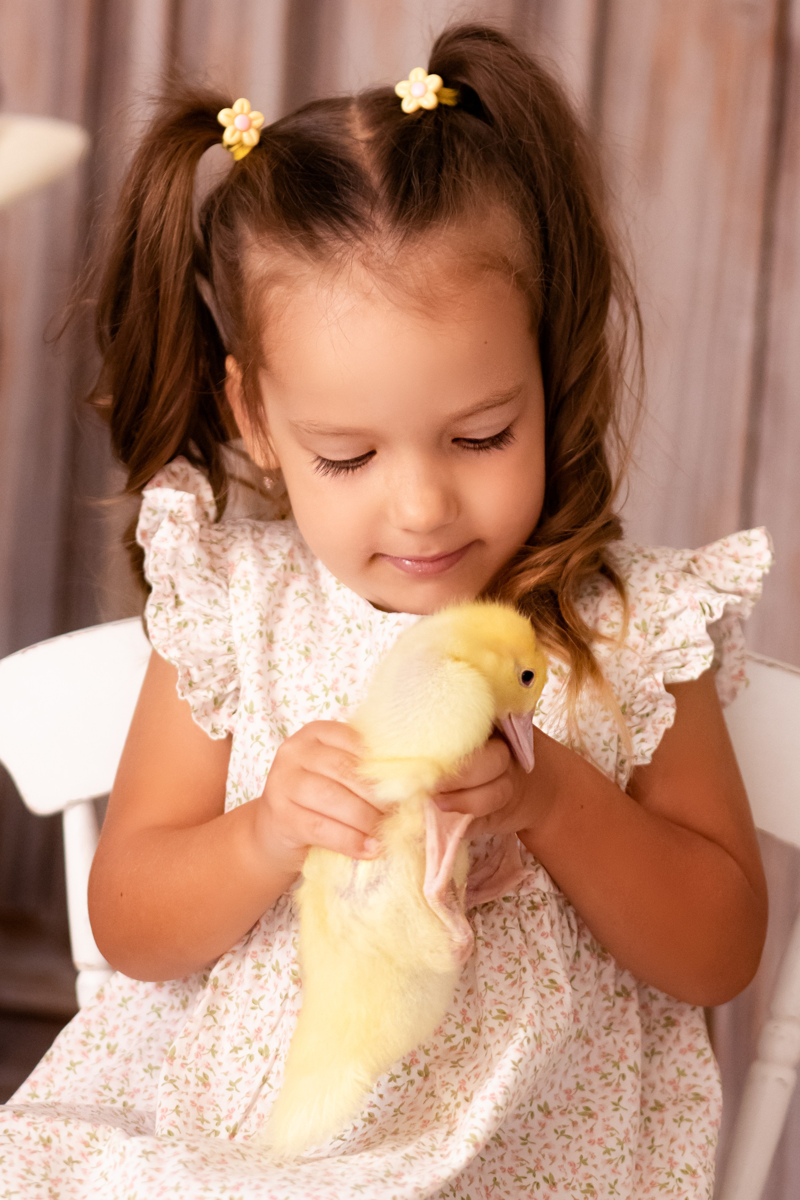 Утята, цыплята и я с крестной). Съемка Таинств Крещения Венчания, детские и семейные съемки в Пензе