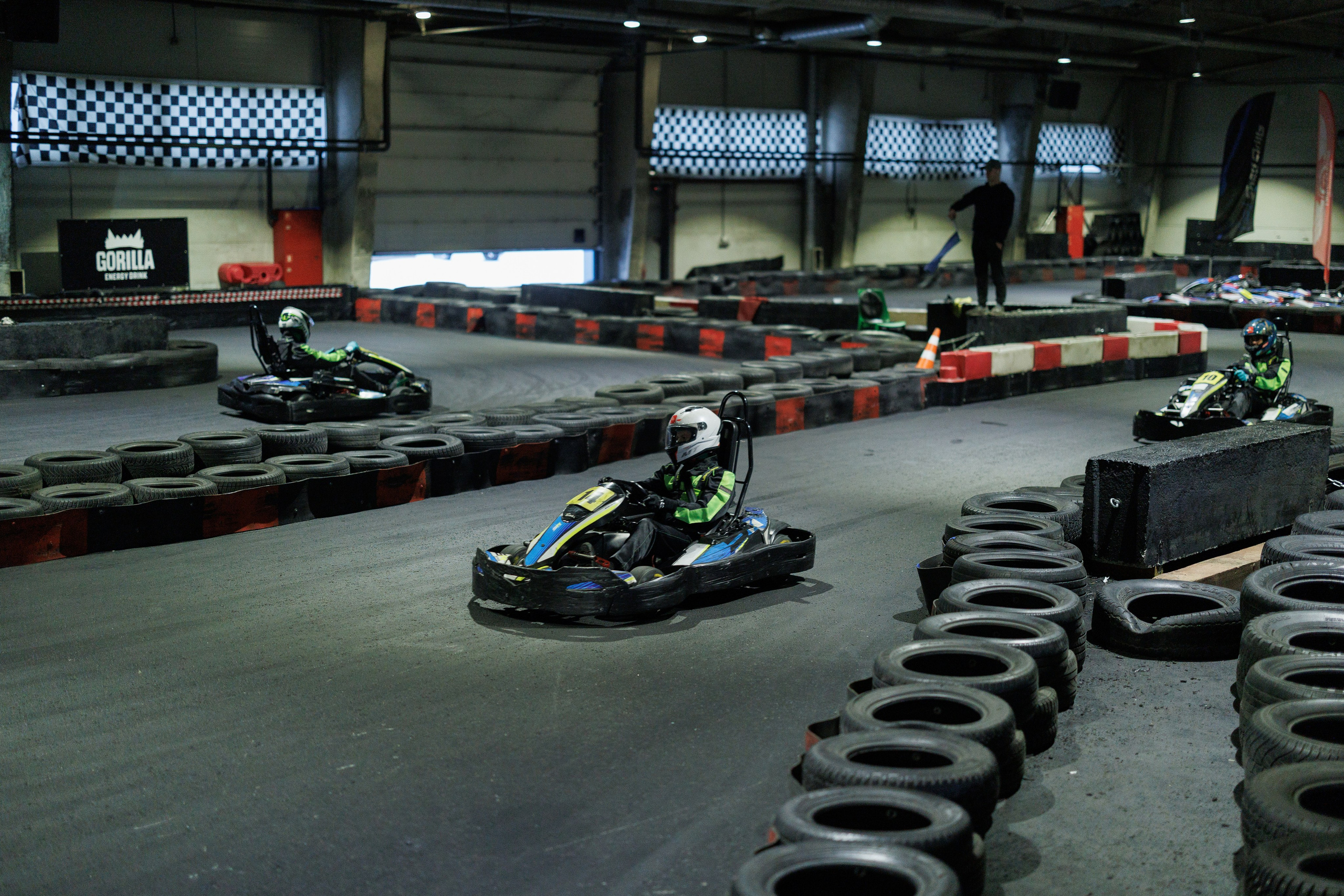 Turba karting hall — корпоративные соревнования. Контент для бизнеса в Екатеринбурге Полдень Медиа