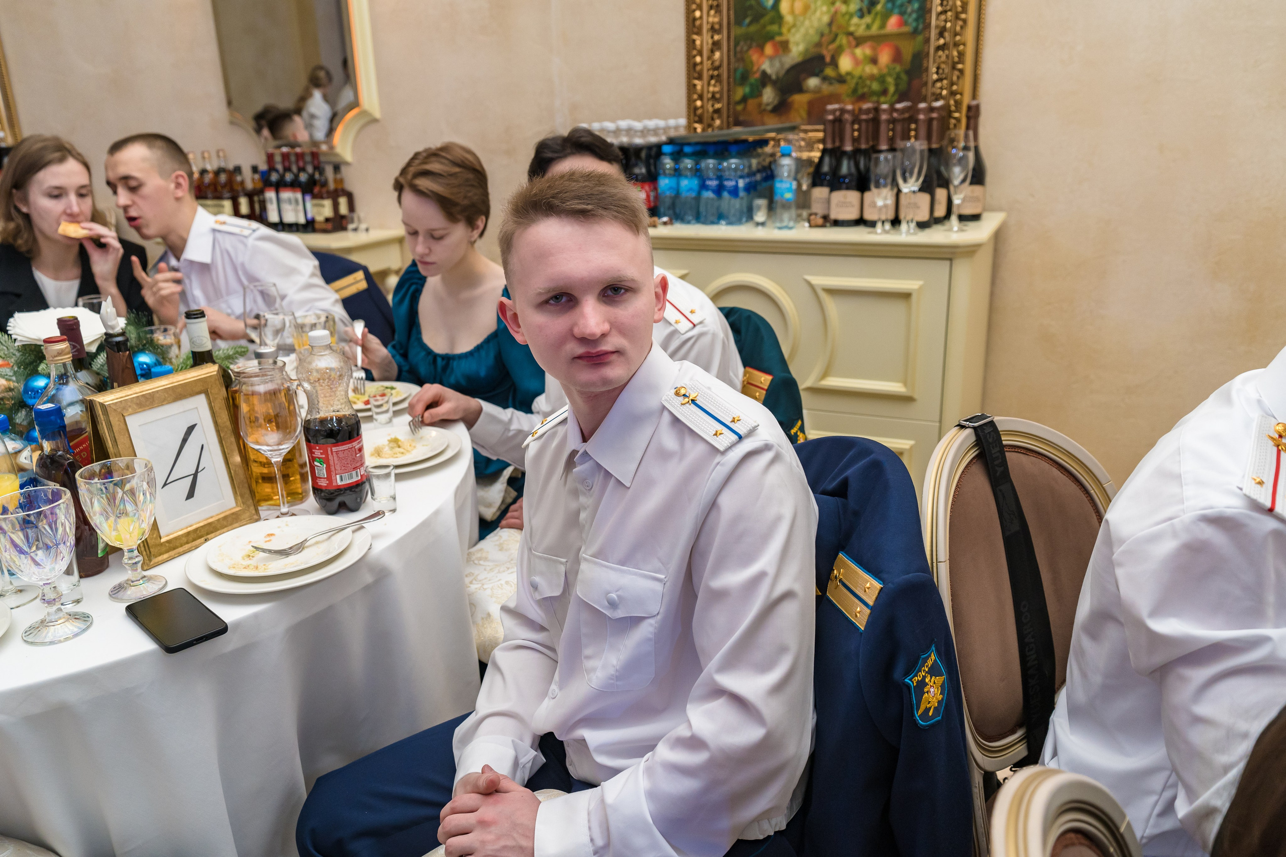 Фотосъемка выпуска военной академии и вручение дипломов