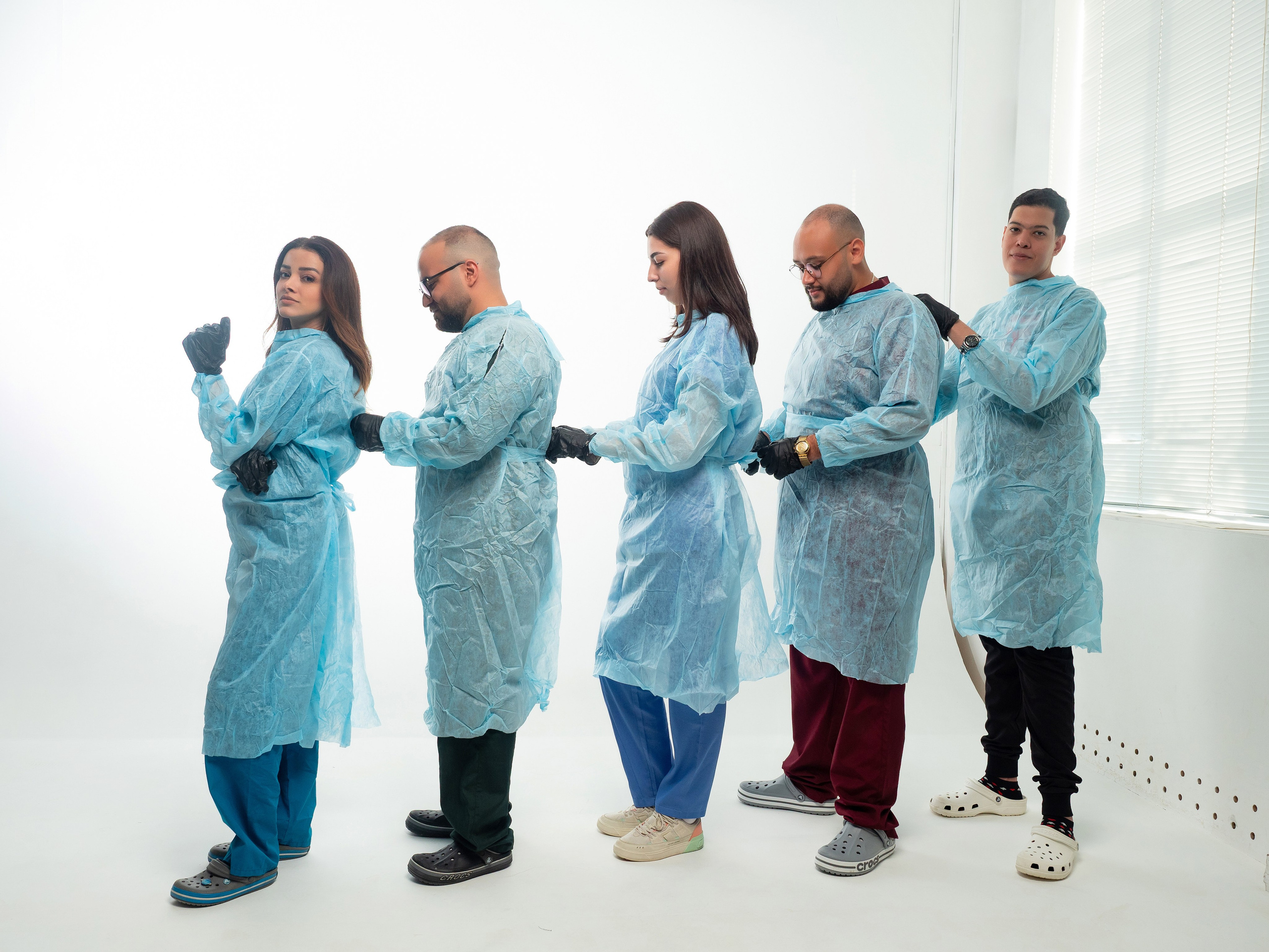 Интернациональная группа мед. Алёна Орлова Портретный фотограф Москва