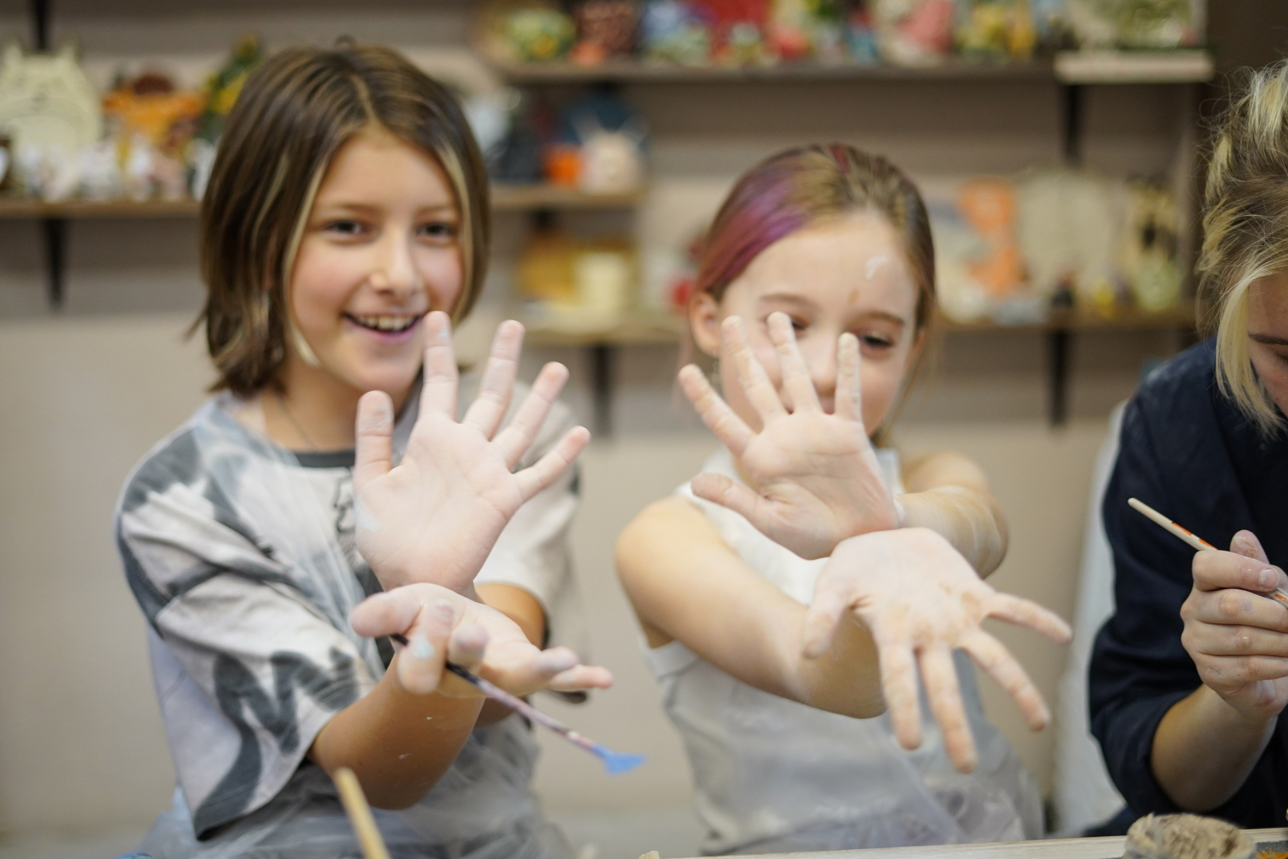 Сьемка в гончарной мастерской. Главная
