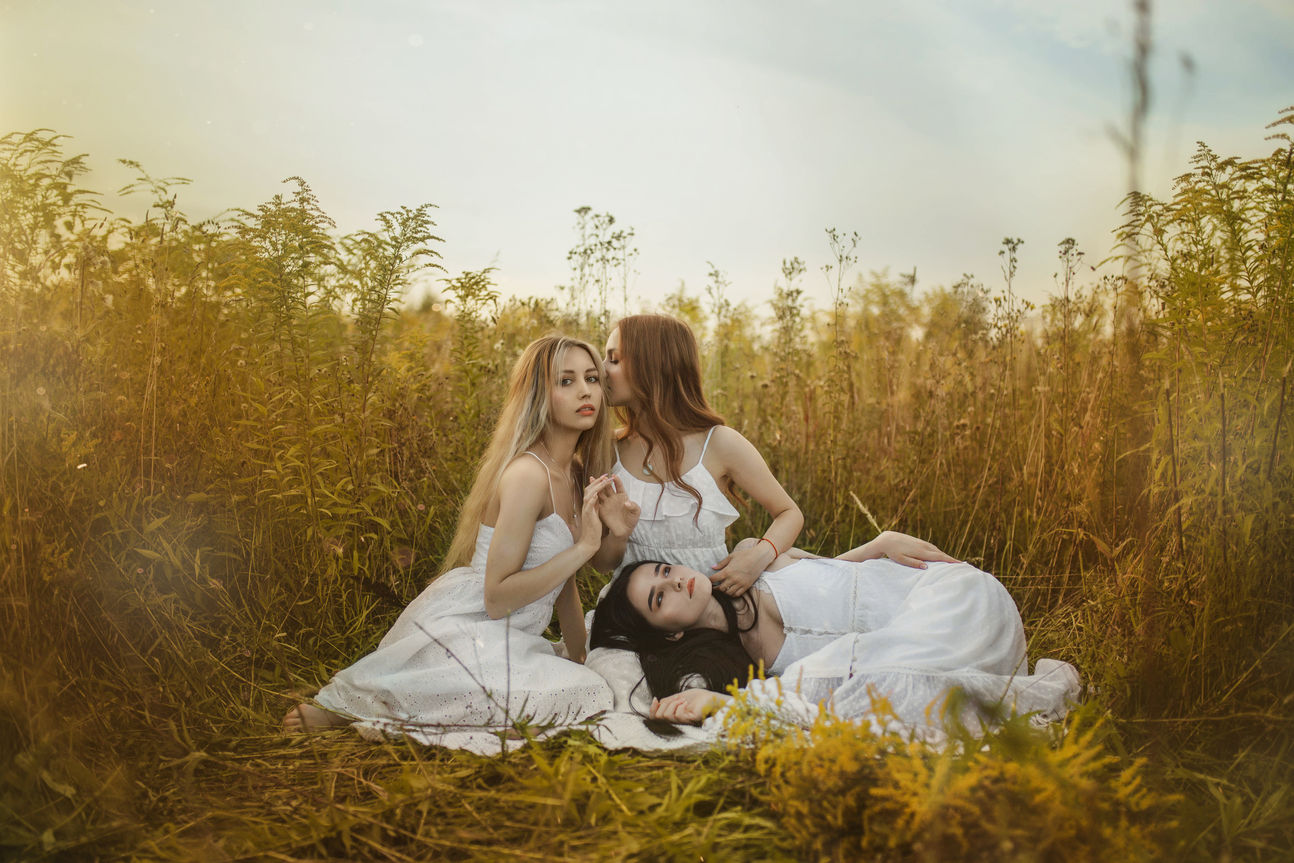 3 nymphs. Елена Бордо | Фотограф Москва
