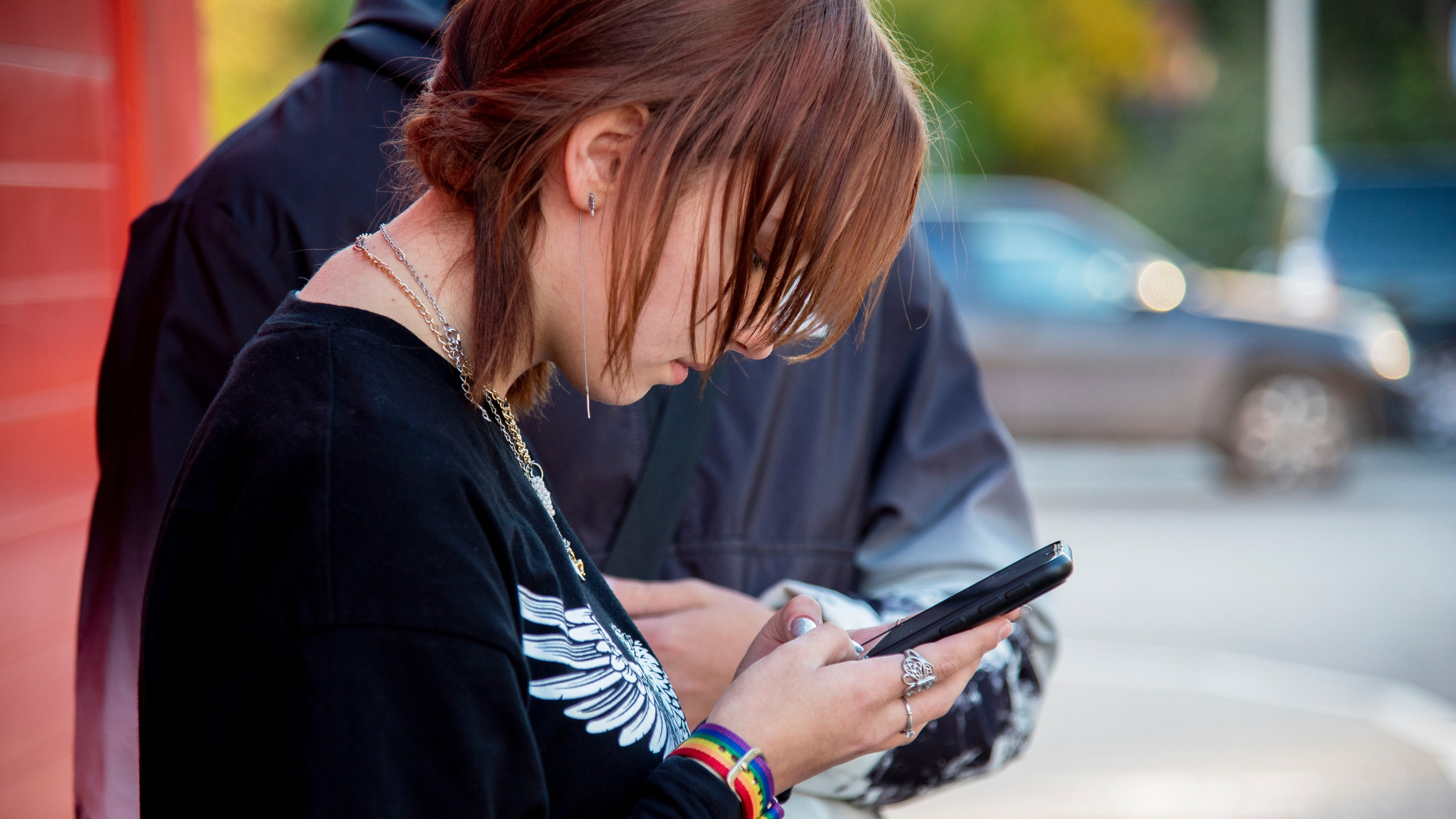 Портет девушки. крупный план. 