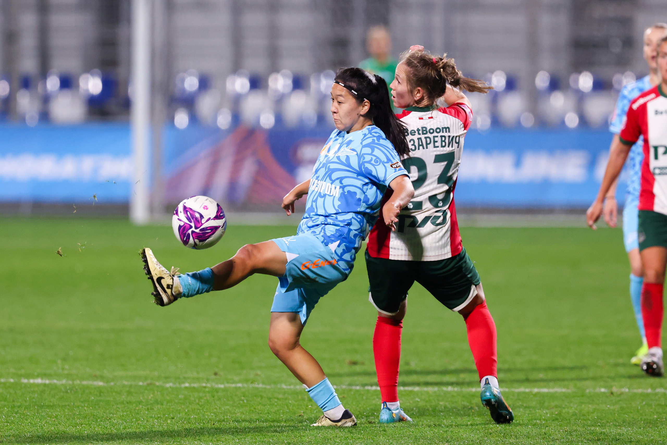 ЖФК «Зенит» — ЖФК «Локомотив» Москва Winline Кубок России 13.09.2025. Спортивный и репортажный фотограф Антон Тереханов