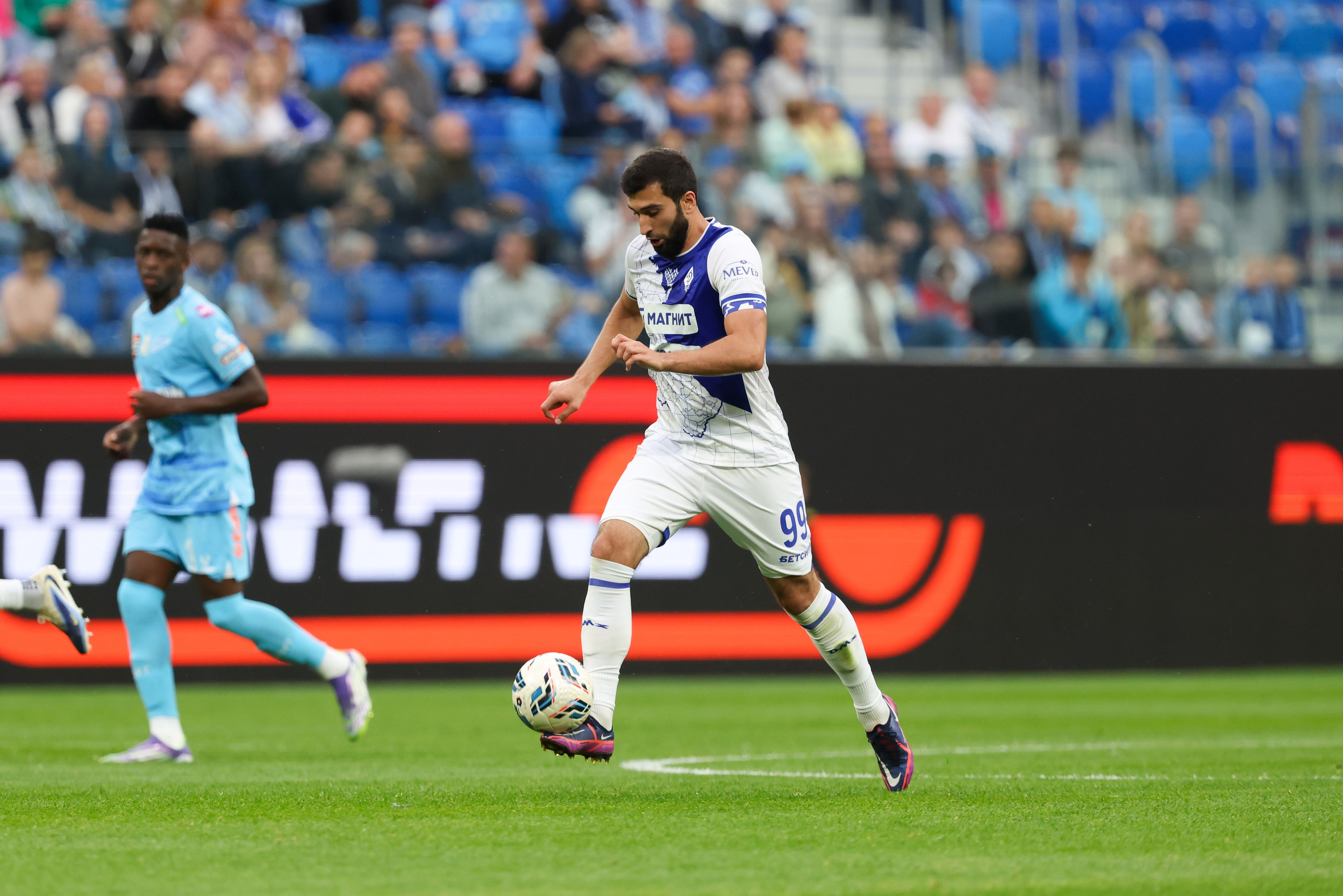 ФК «Зенит» — ФК «Динамо» Махачкала 23.08.2025. Спортивный и репортажный фотограф Антон Тереханов