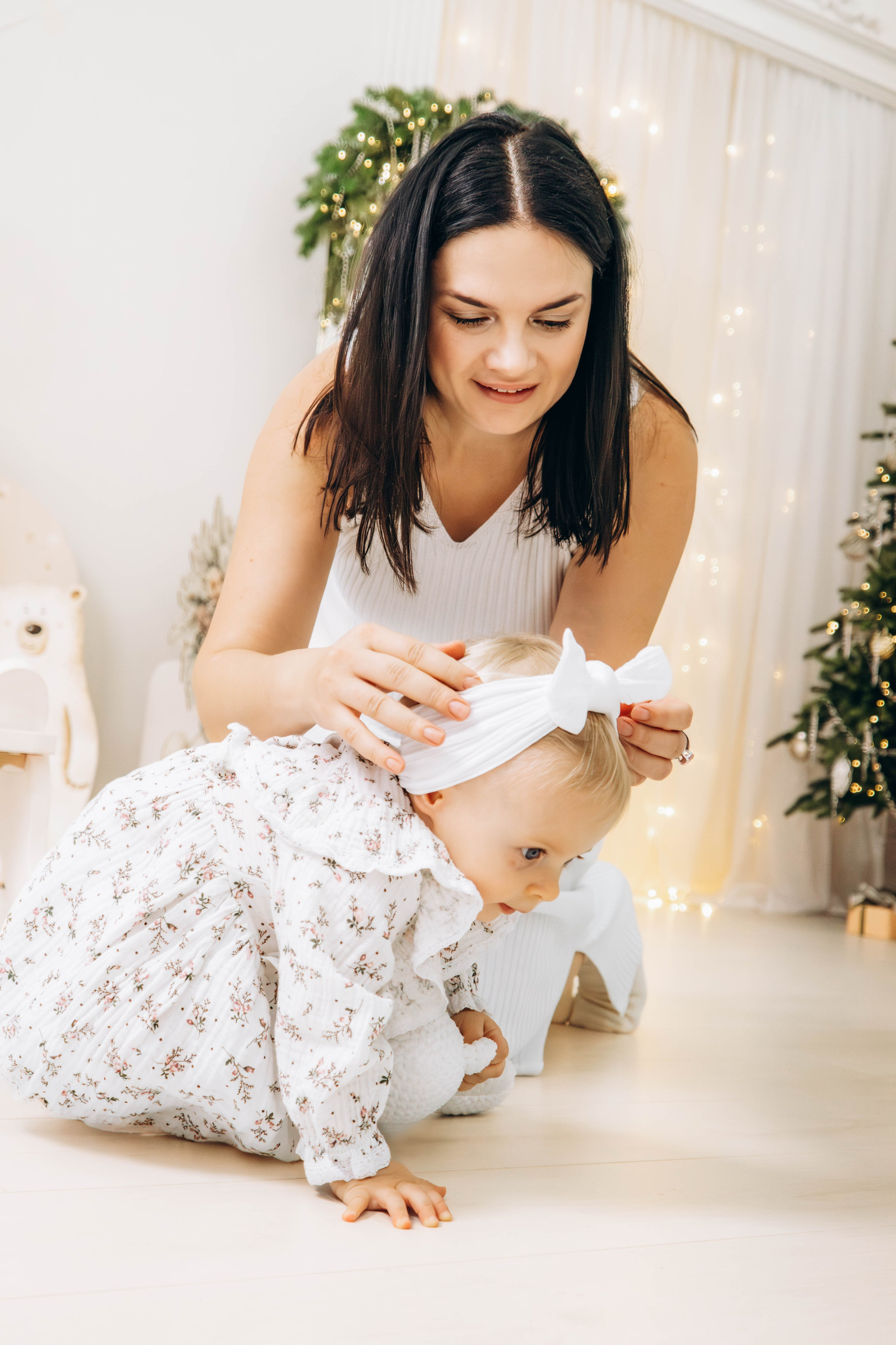 Съемка на годик малышки. Студия «LuLu». Фотограф Москва Валерия Веденина
