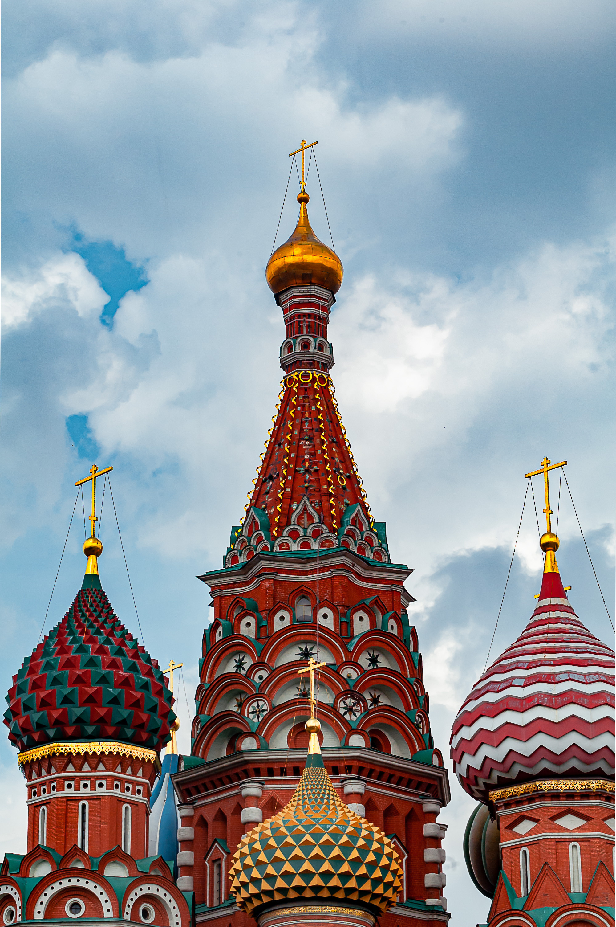 Профессиональная архитектурная фотография Кремля и собора Василия Блаженного