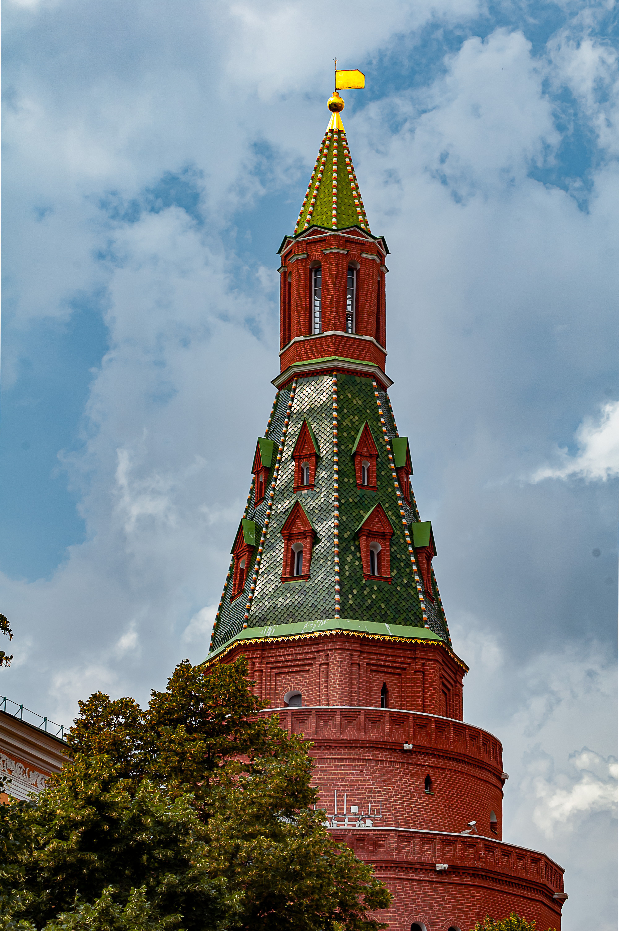 Москва, архитектурная съёмка Кремля, башни Кремля