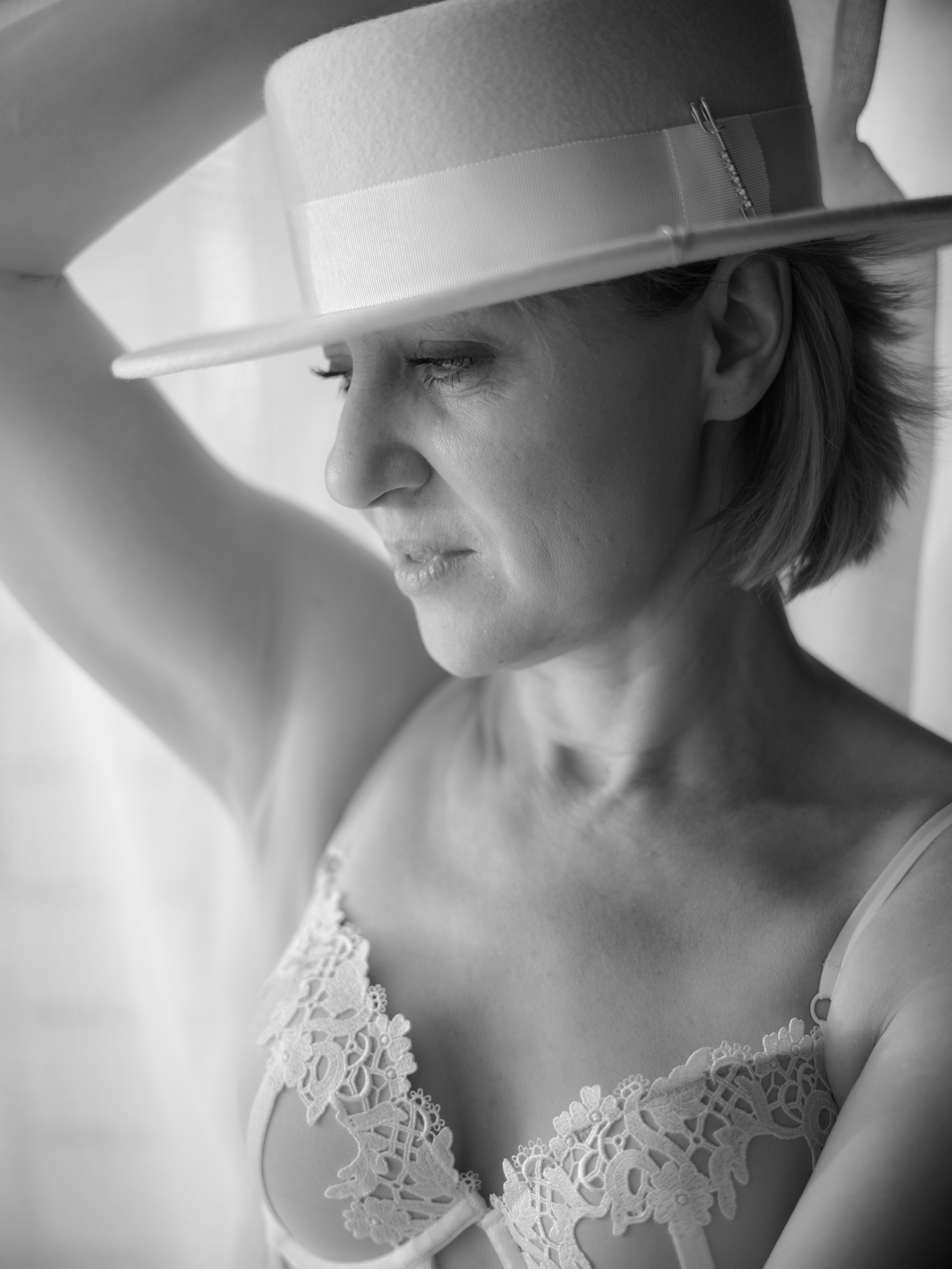 Белая шляпа. Портретный и репортажный фотограф в Санкт-Петербурге Алексей Гончаров