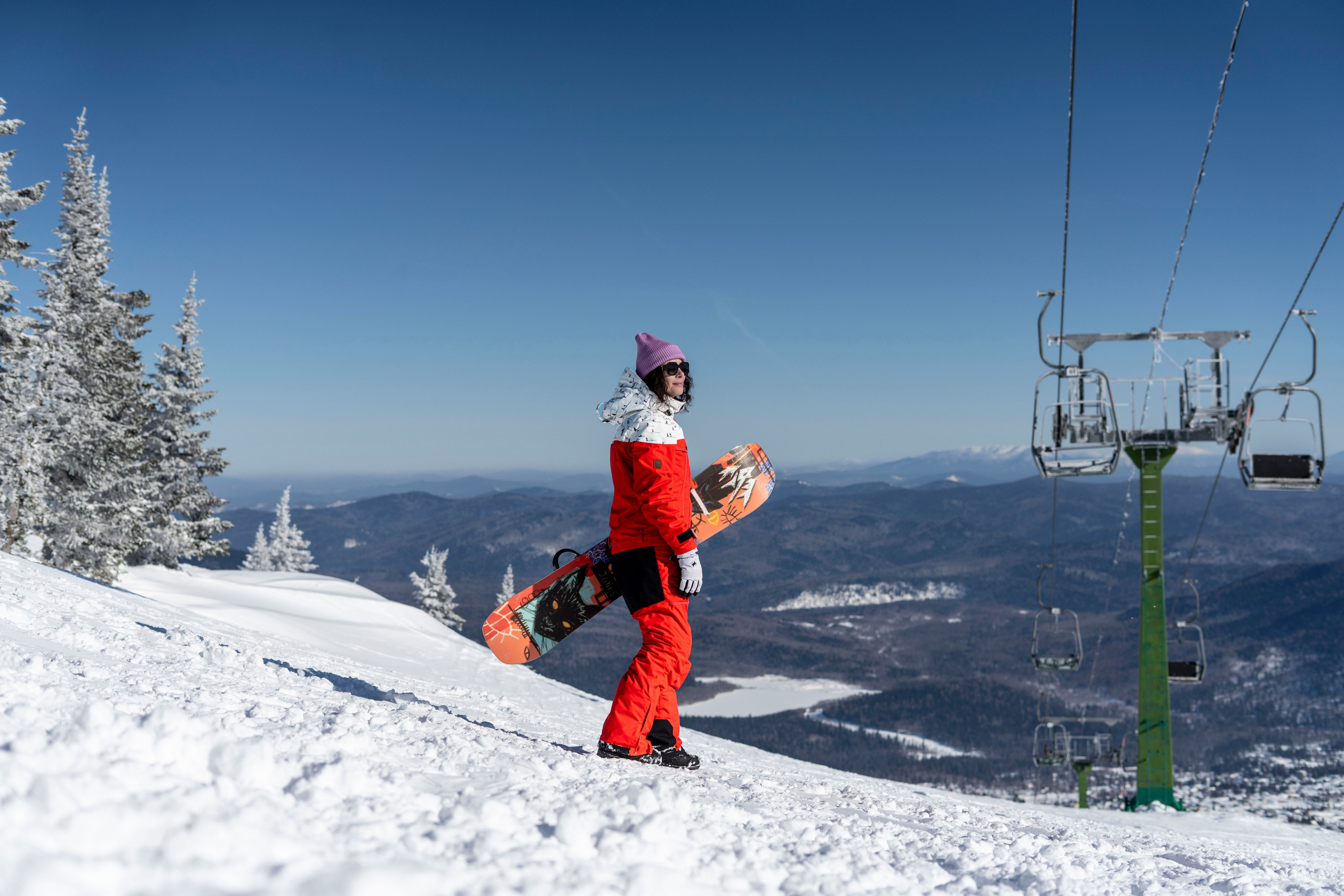 Фотосессия на вершине. Анастасия Паршукова — фотограф Шерегеш Новосибирск