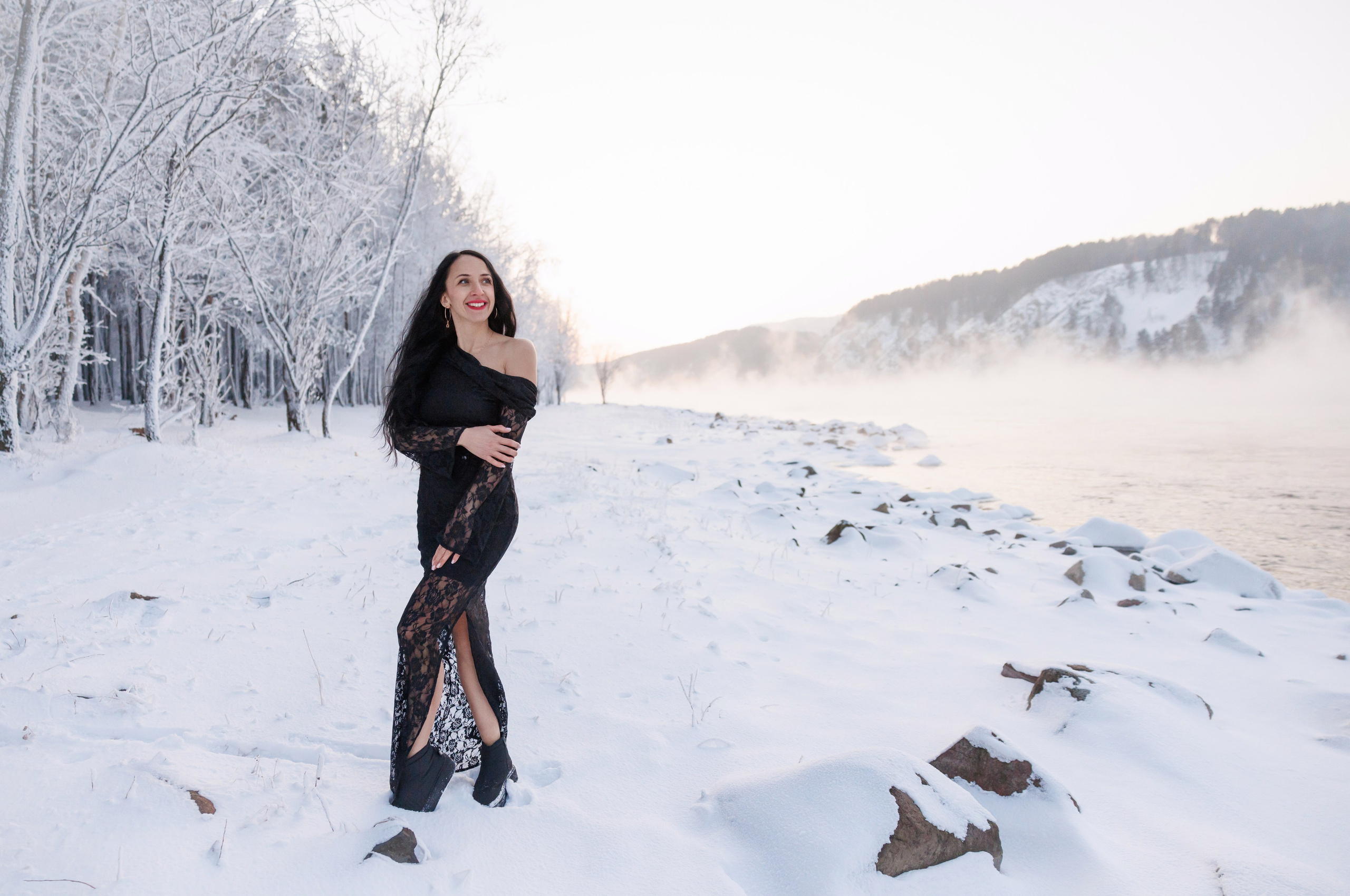 Татьяна Зимняя Сказка в Дивногорске. Фотограф в Красноярске Евдокимова Анастасия