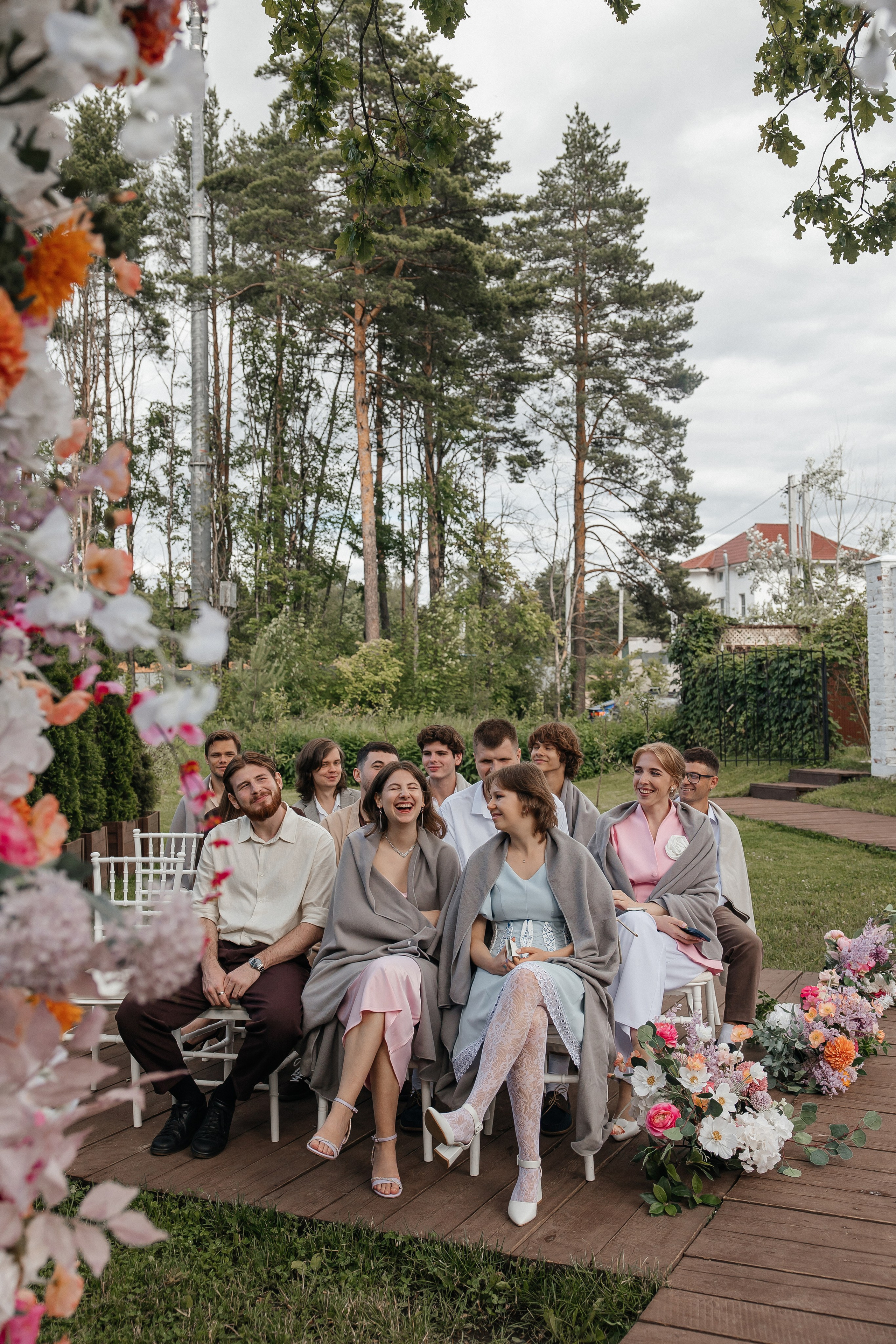 свадебная церемония на&nbsp;площадке House for Wedding «Дом у&nbsp;озера»