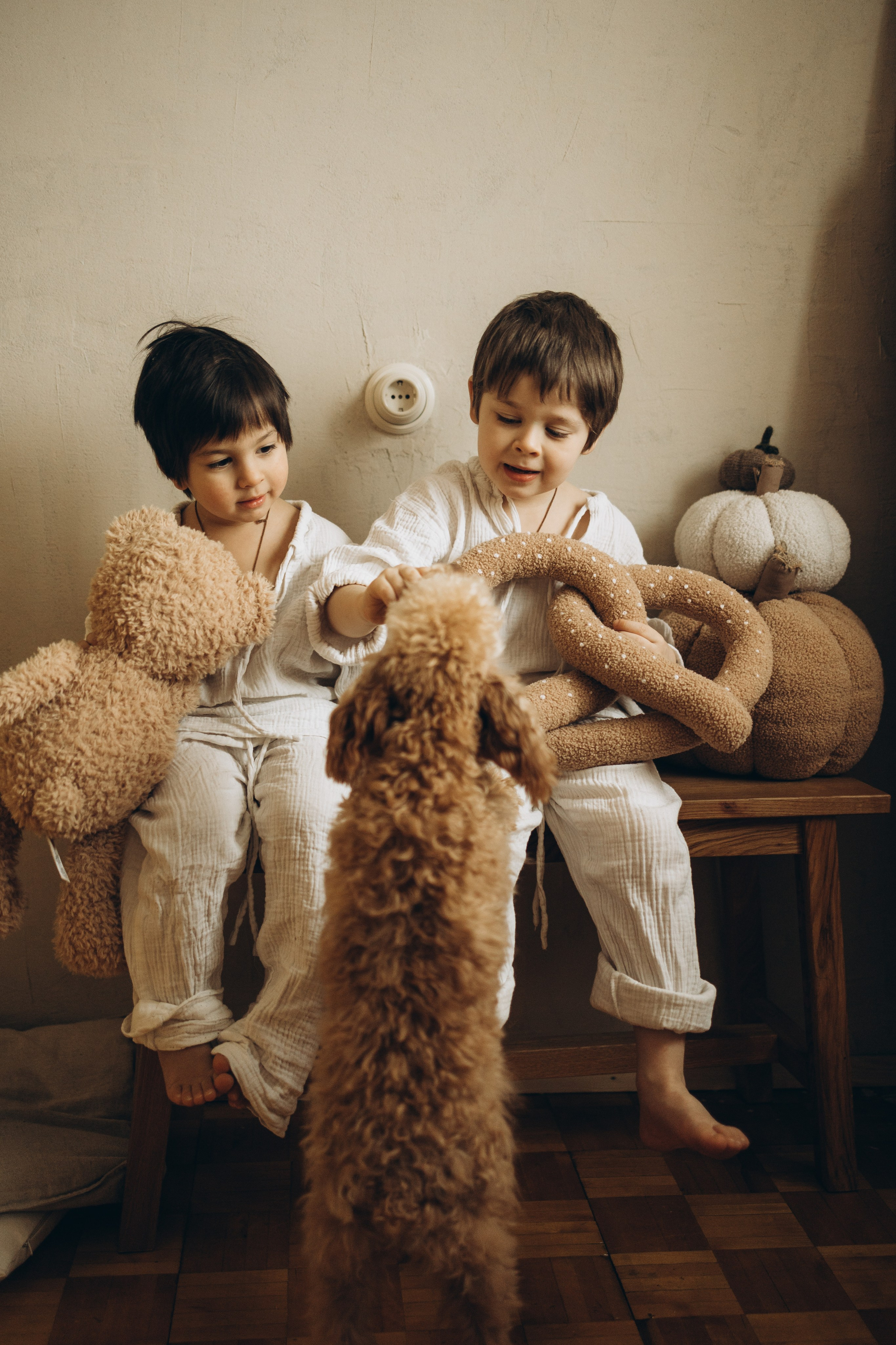 Оля, Саша, Елисей и Демид. Семейный фотограф в Москве Виктория Ястребинская