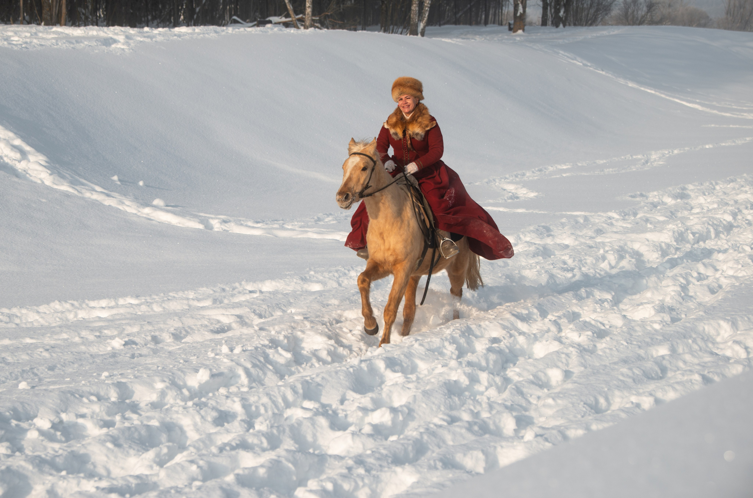 Псовая охота Аванпост. Конный фотограф в Саратове Юлия Иванова