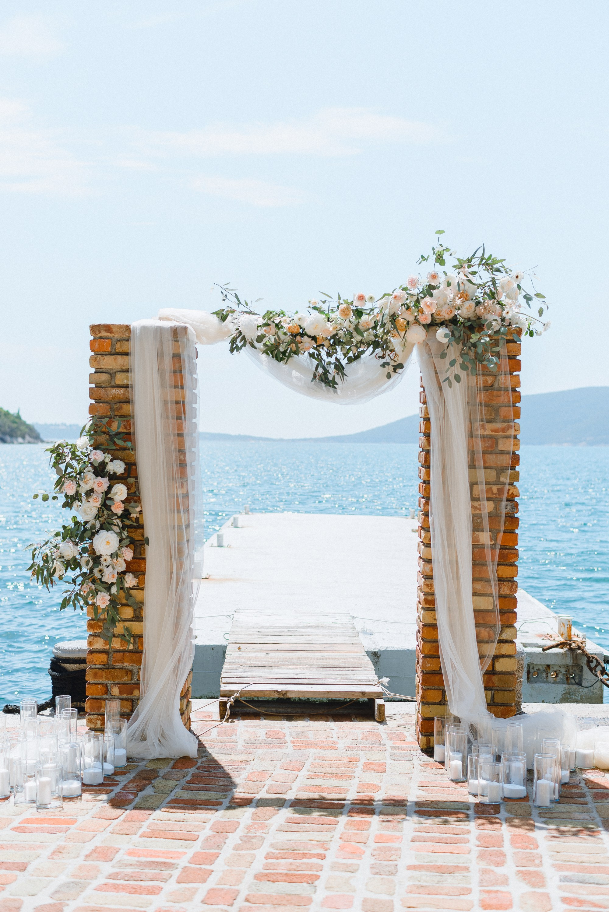 Свадебная церемония в Черногории. Изящная фотография | Ксения Милушкина