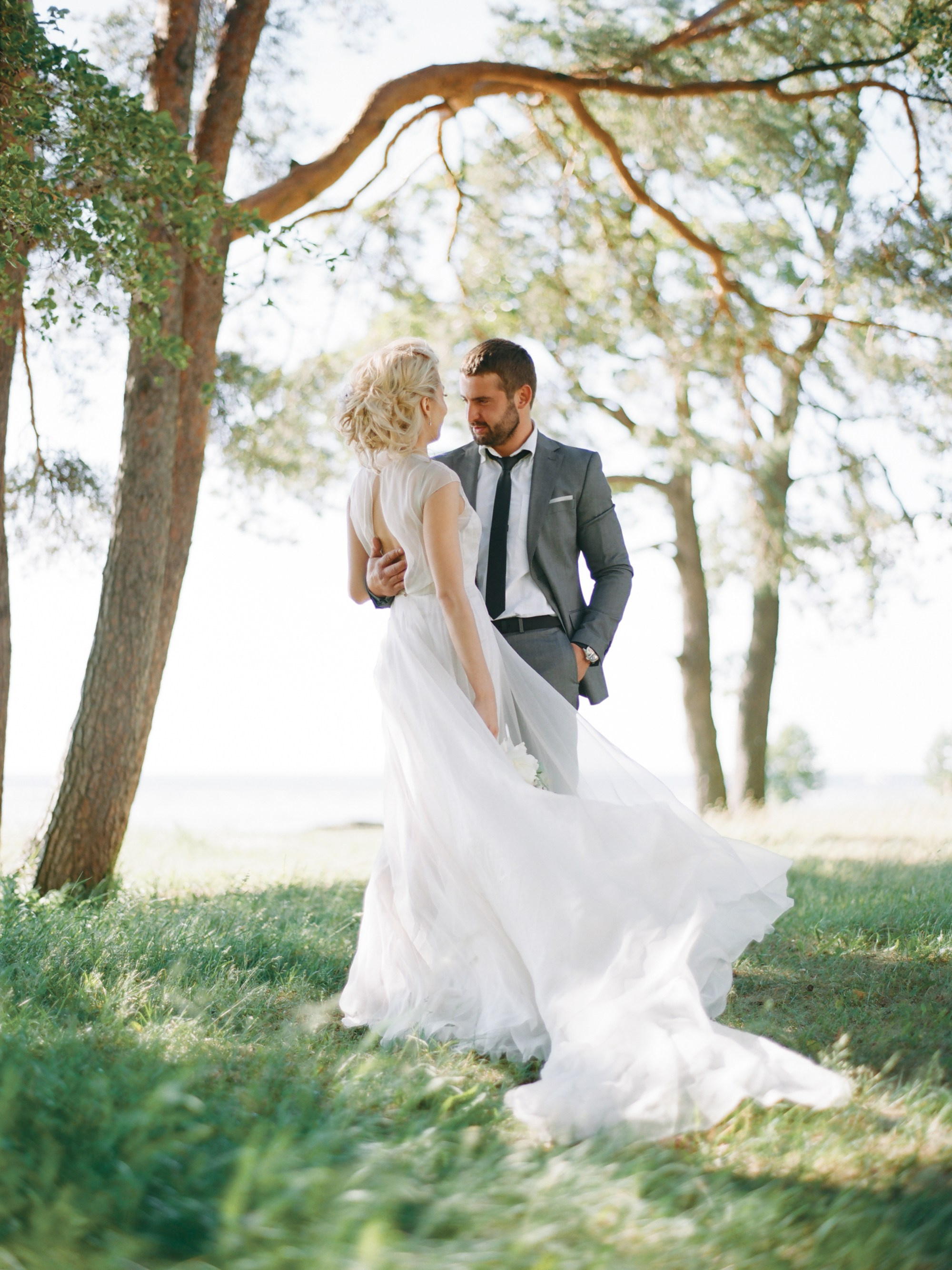 Ксения и Алексей, свадьба на Финском заливе. Изящная фотография | Ксения Милушкина