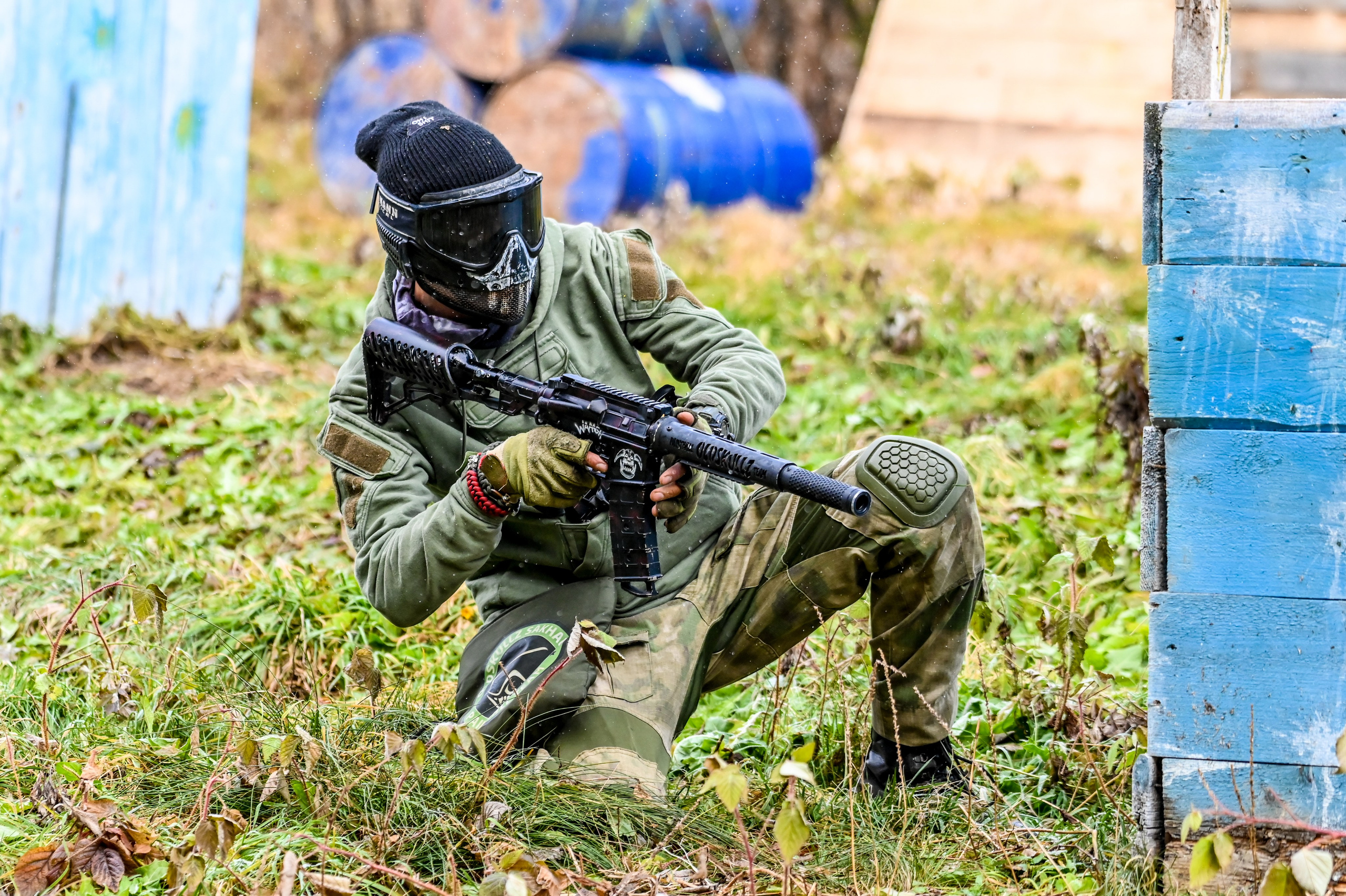 Пейнтбол. Фоторепортажи Сахалина